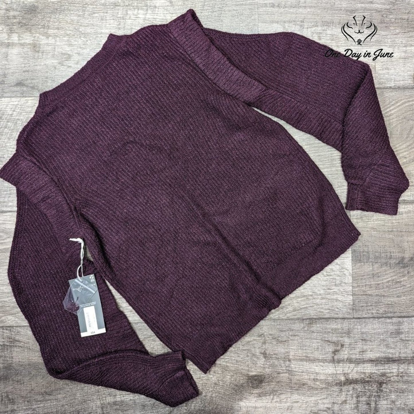 Worthington Long Sleeve Knit Sweater Size S