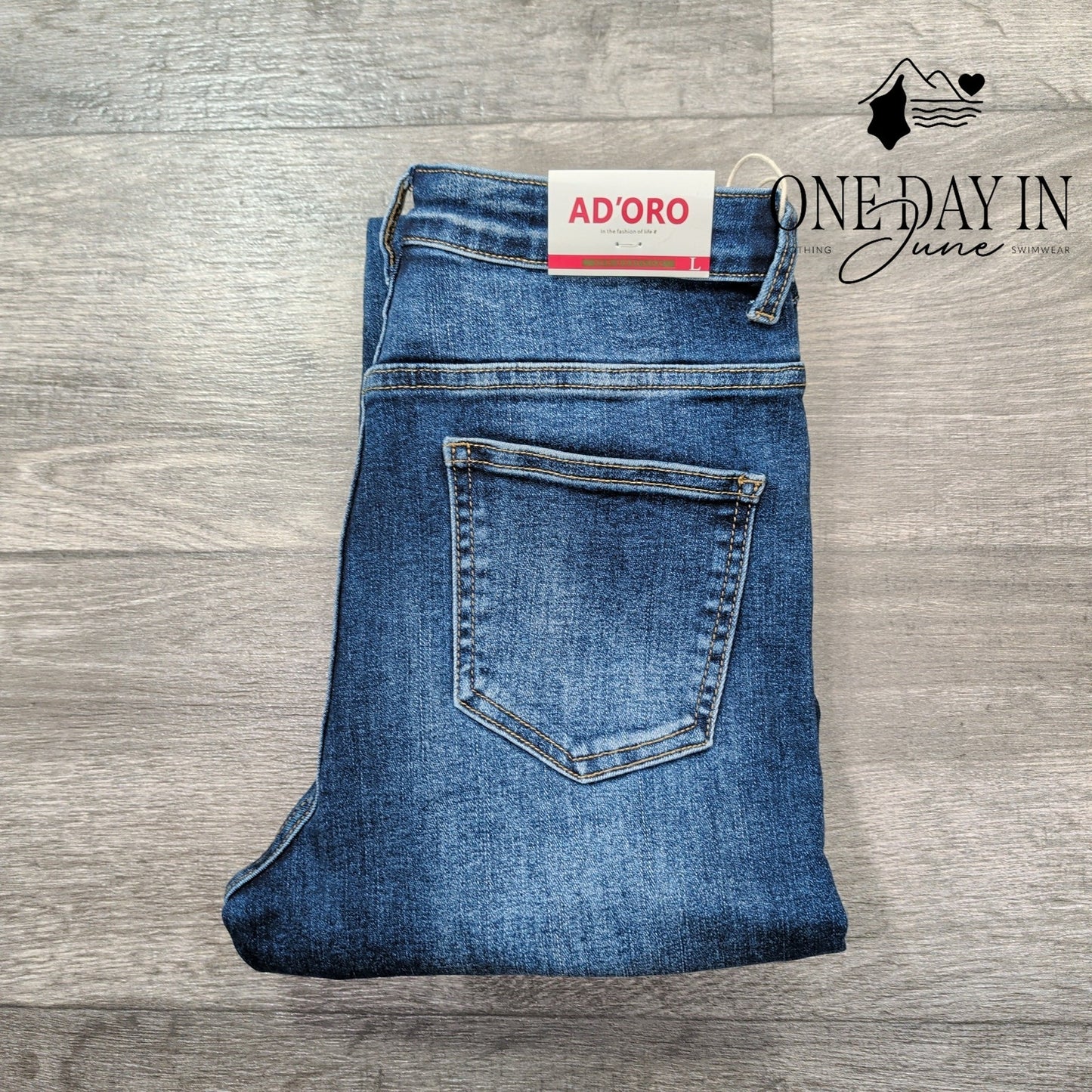 Ad'Oro Skinny Ankle Jeans Size L