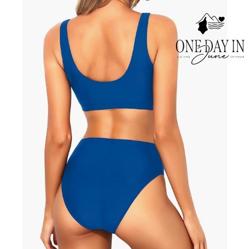 Tempt Me Plus Size Crop Bikini Swimsuit Size 18W