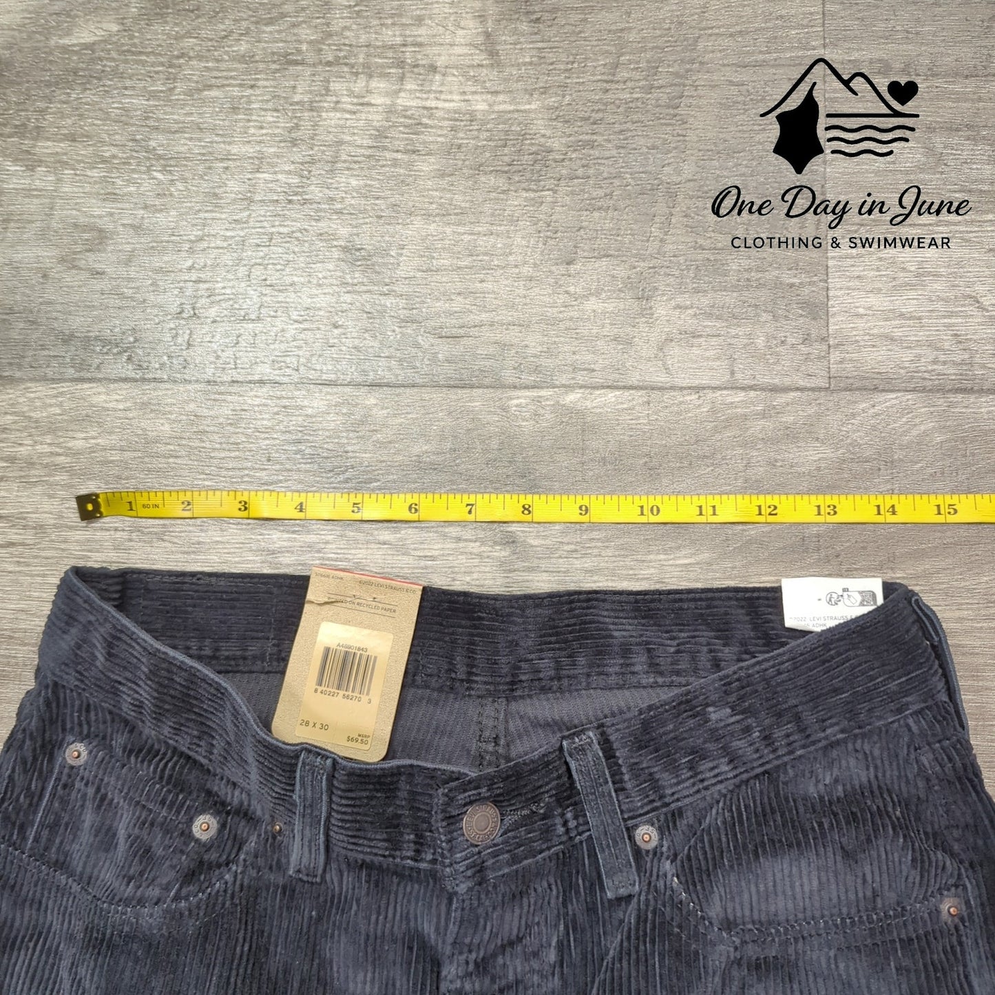 Levi's Original Style Corduroy Pants Size 28X30