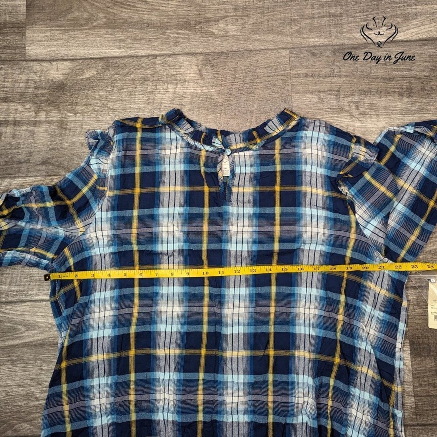 St. John's Bay Long Sleeve Flannel Shirt Size XXL