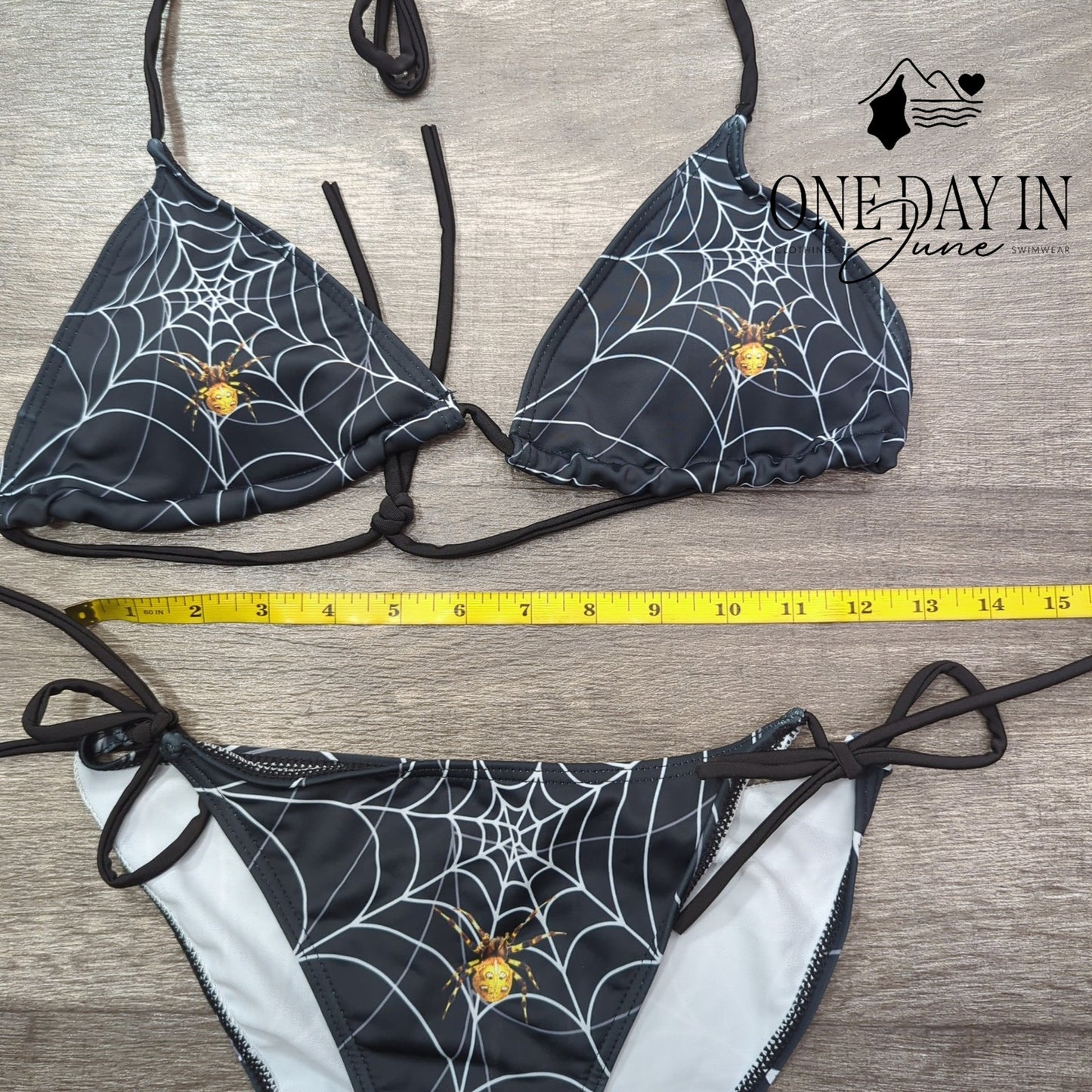 Charmleaks Adjustable Triangle Bikini Swimsuit Size M