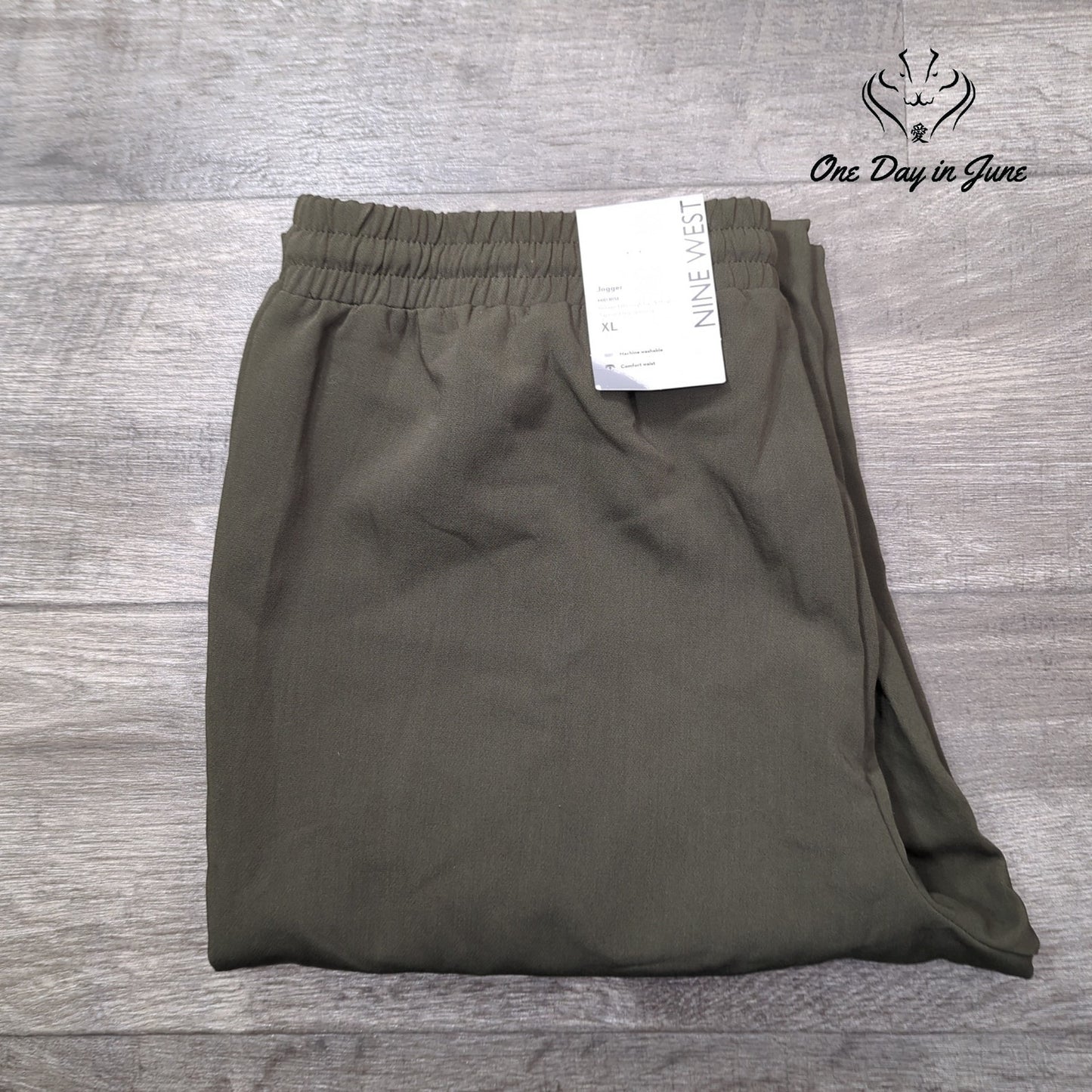 Nine West Mid Rise Jogger Pants Size XL