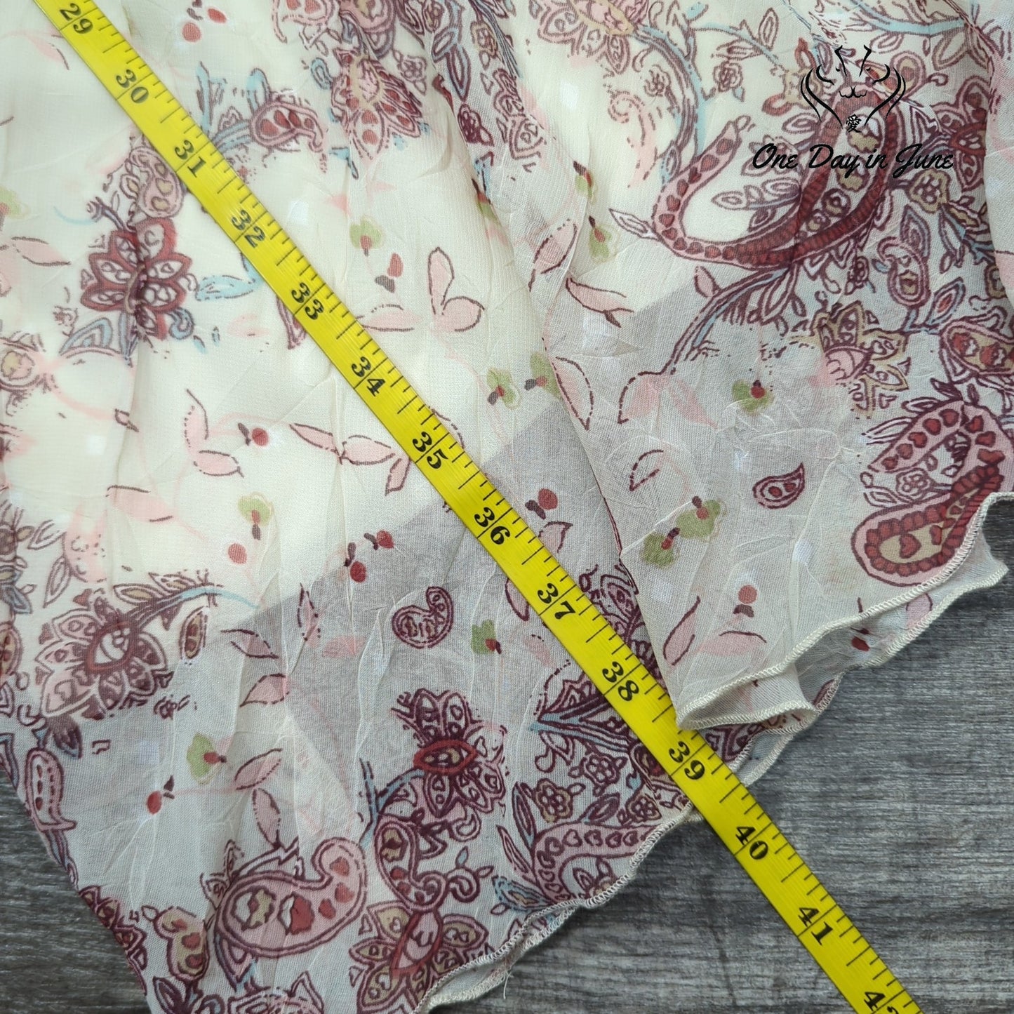 Up Front Sleeveless Floral Dress Size 13
