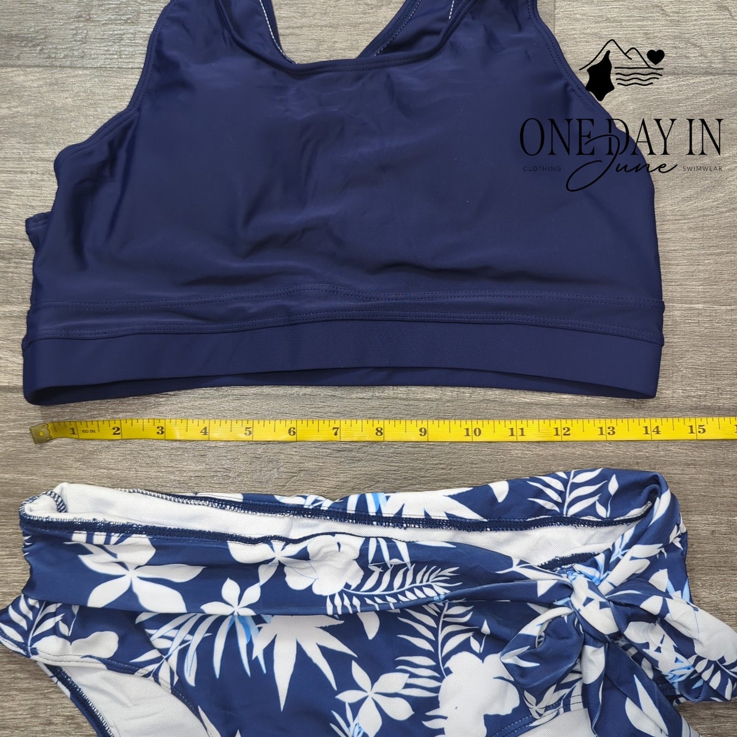 Aimage Crop Bikini Swimsuit Size L