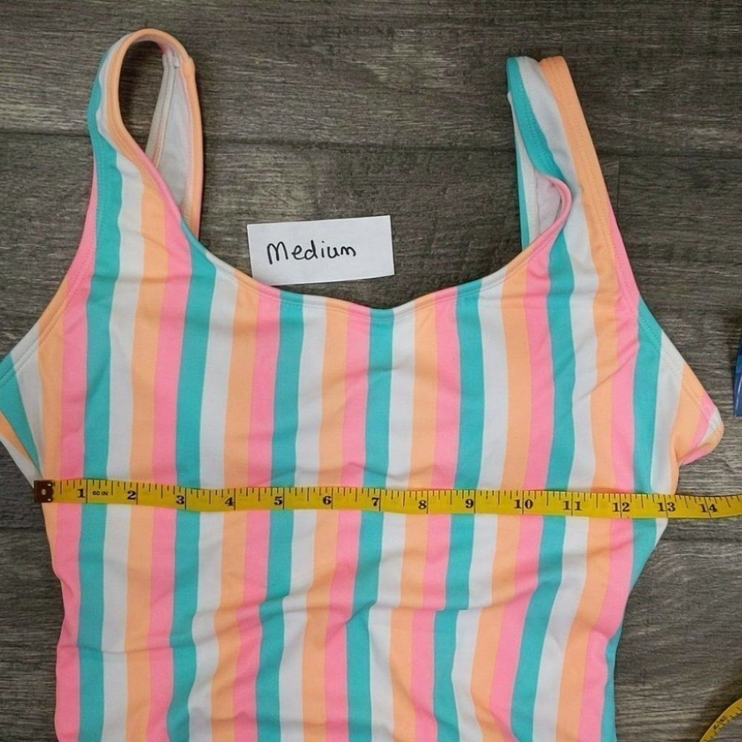 Arizona Jean Co. Junior's Striped One Piece Size M