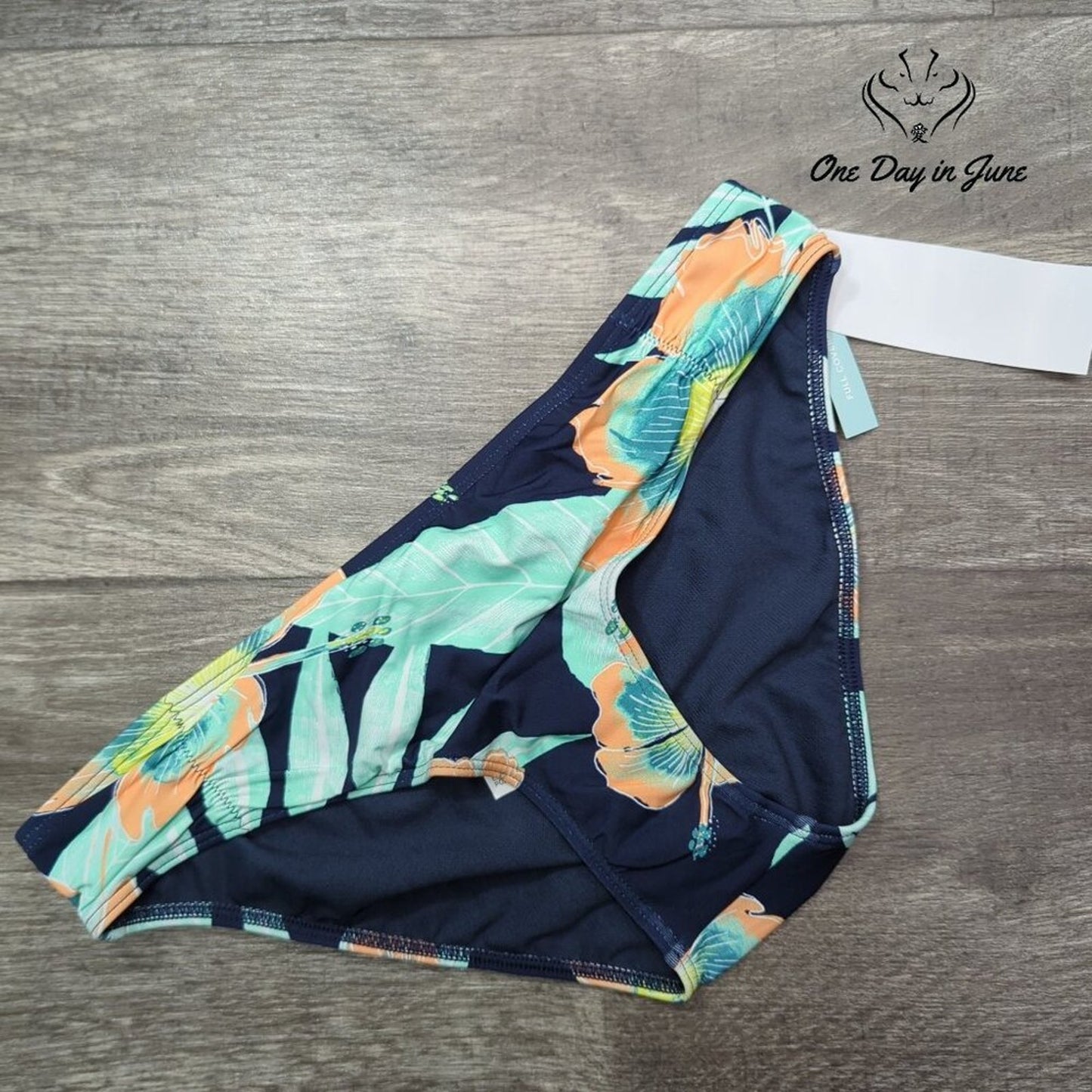 Roxy PT Beach Classics Full Bikini Bottom Size S