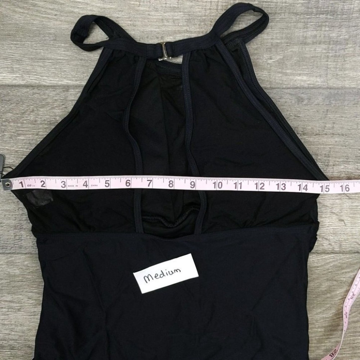 Tempt Me High Neck Plunge Mesh Ruched Monokini