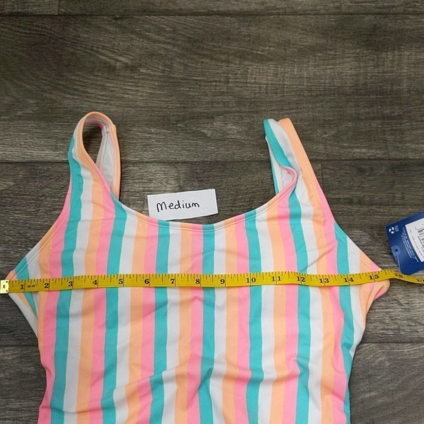 Arizona Jean Co. Junior's Striped One Piece Size M