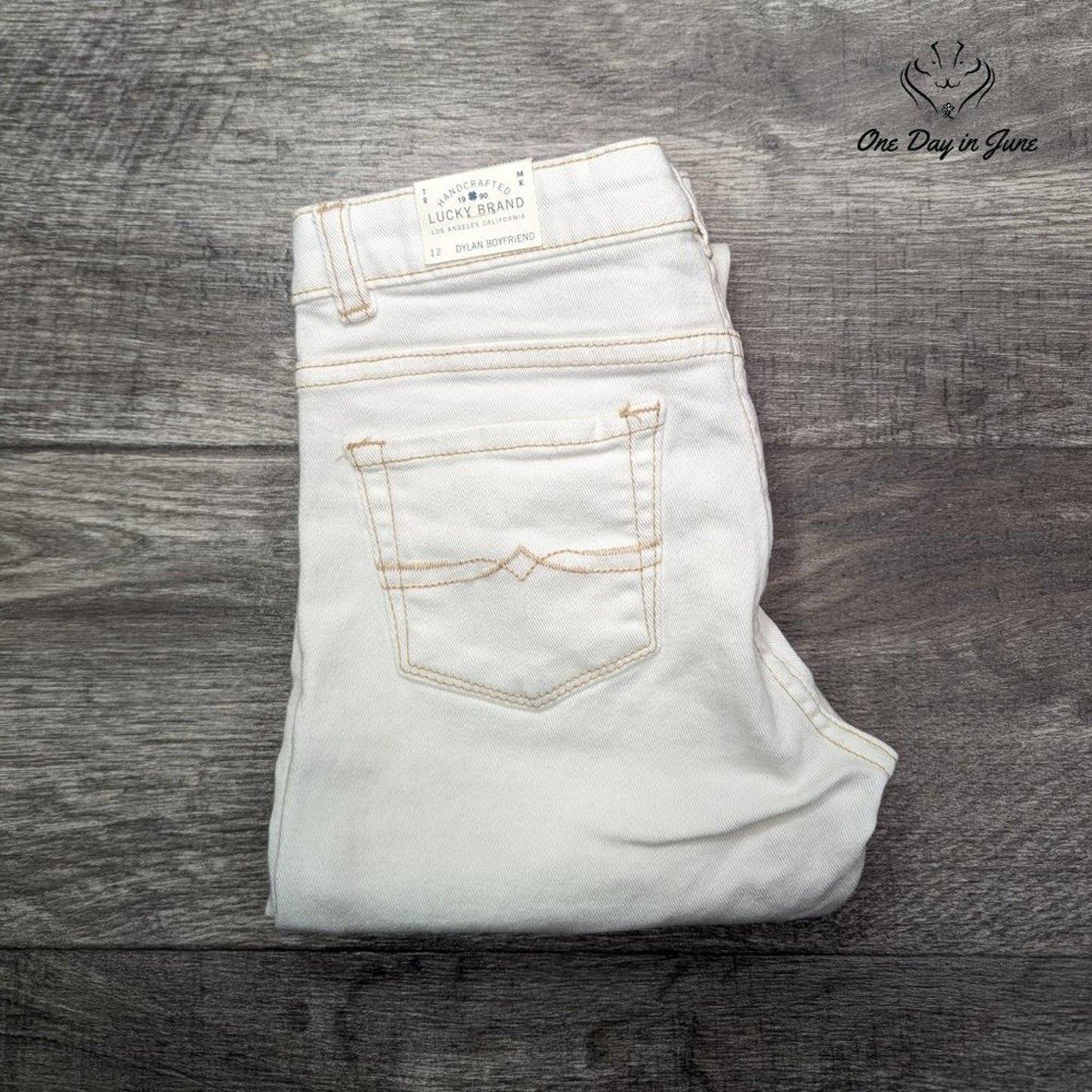 Girl's Lucky Brand Dylan Boyfriend Jeans Size 12