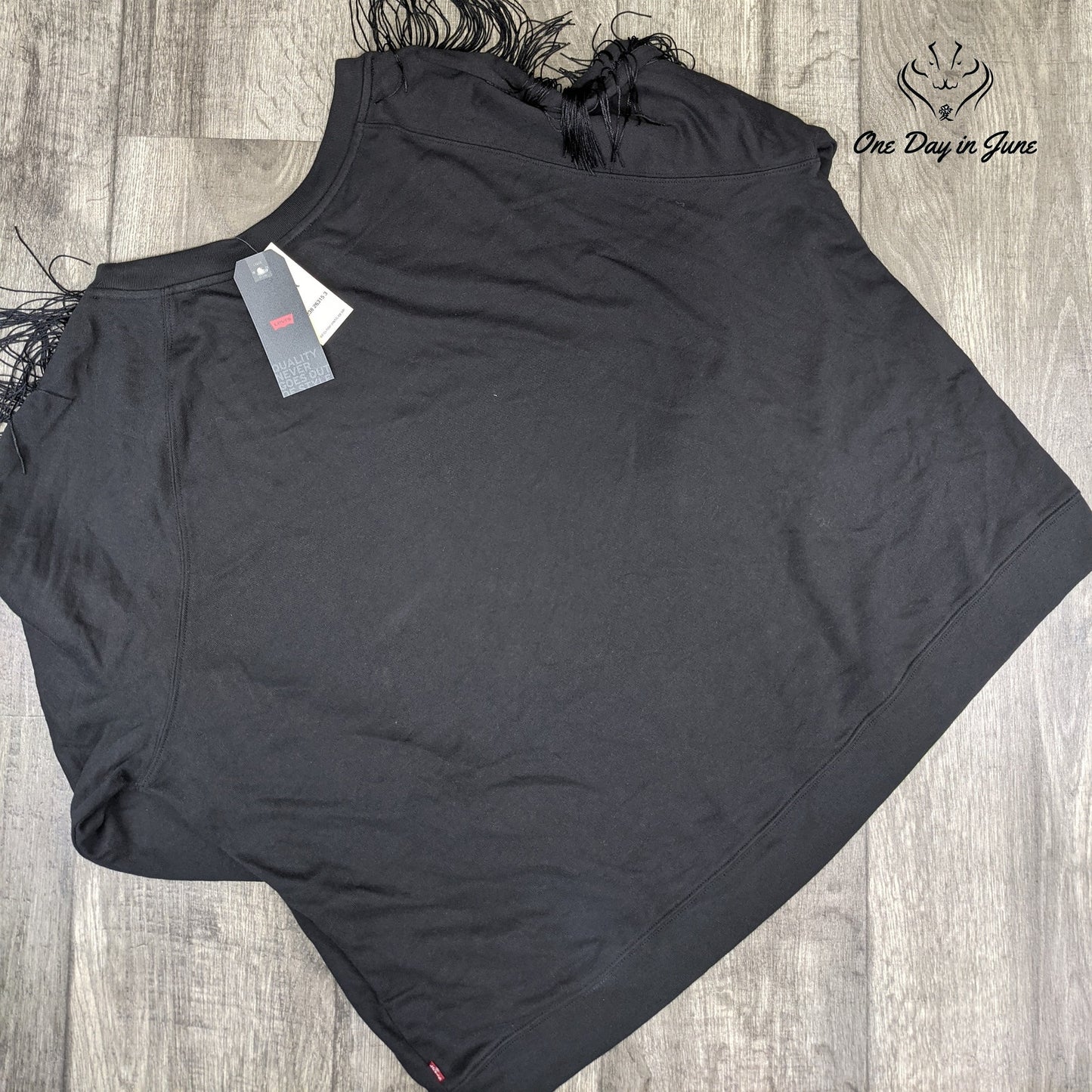 Levis Reese Crewneck Black Western Pullover Size 3X