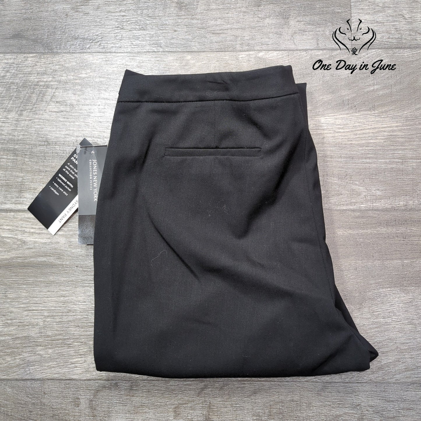 Jones New York Petite The Sydney Pant Slim Leg Pants Size 14P