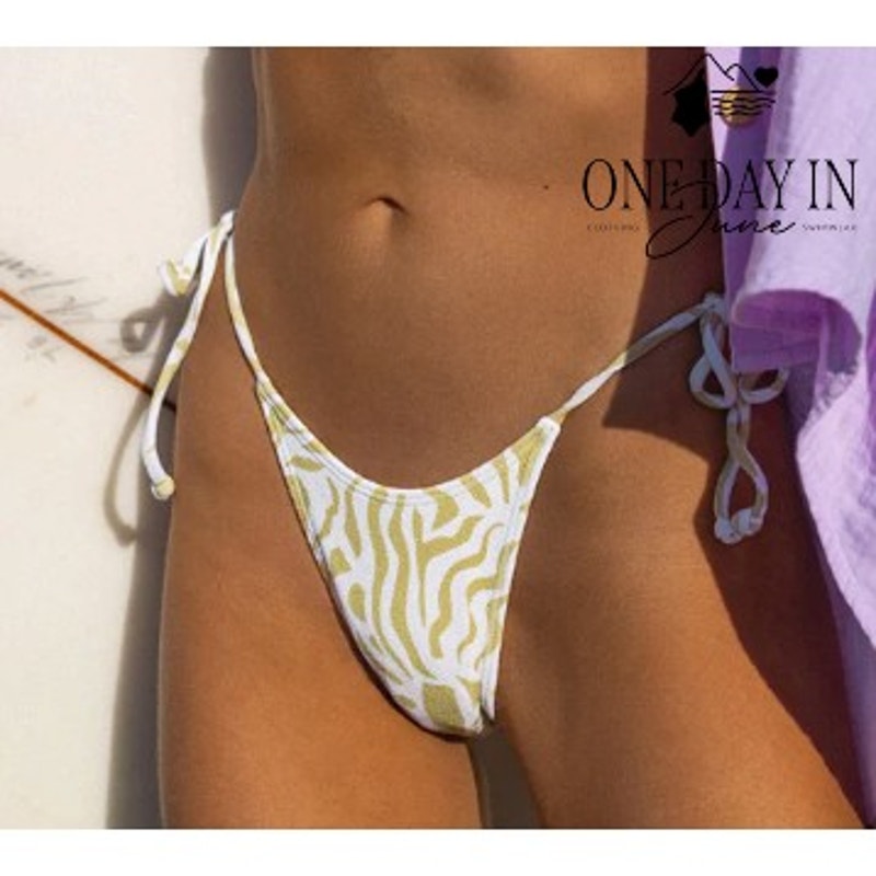 Billabong La Cala Tie Side Hike Bikini Bottom Size S