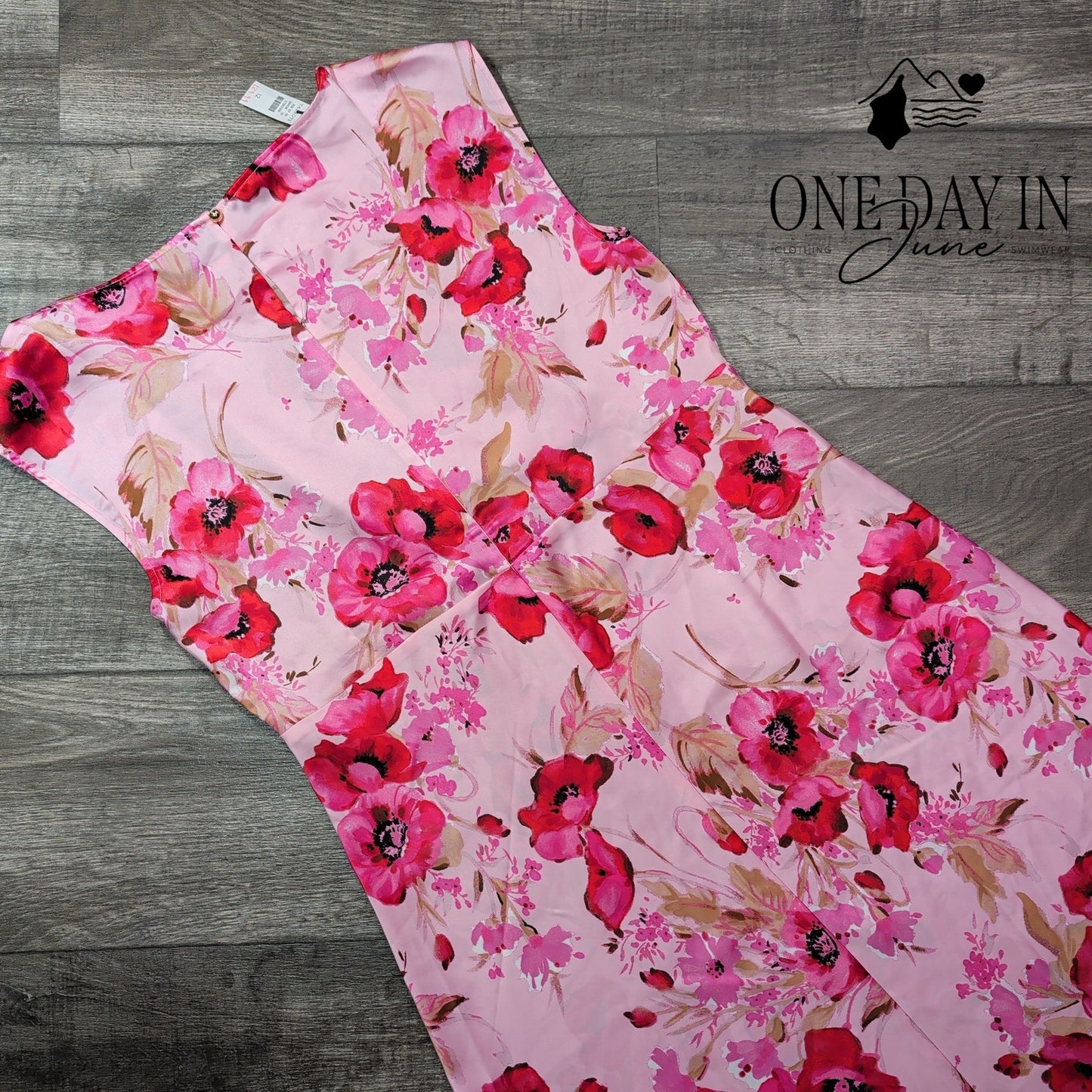 Talbots Floral Midi Dress Size 12