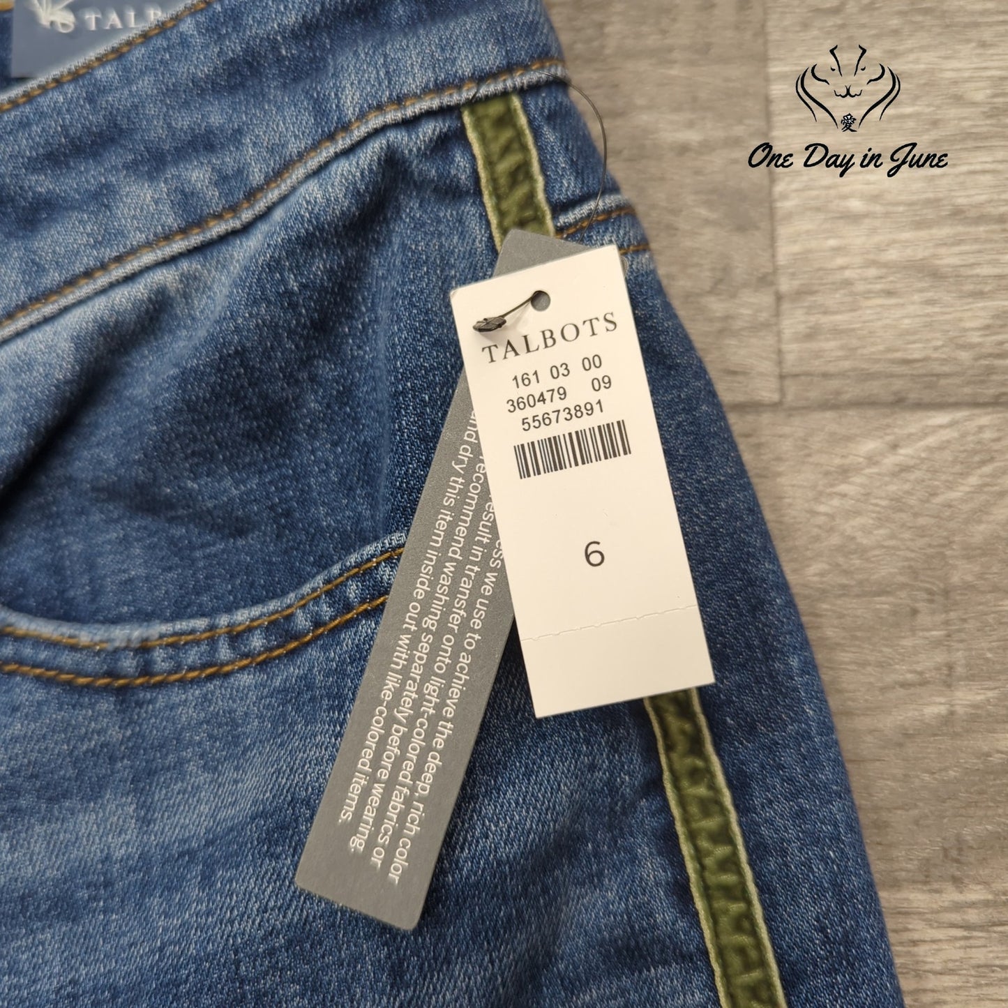 Talbots Modern Ankle Jeans Size 6