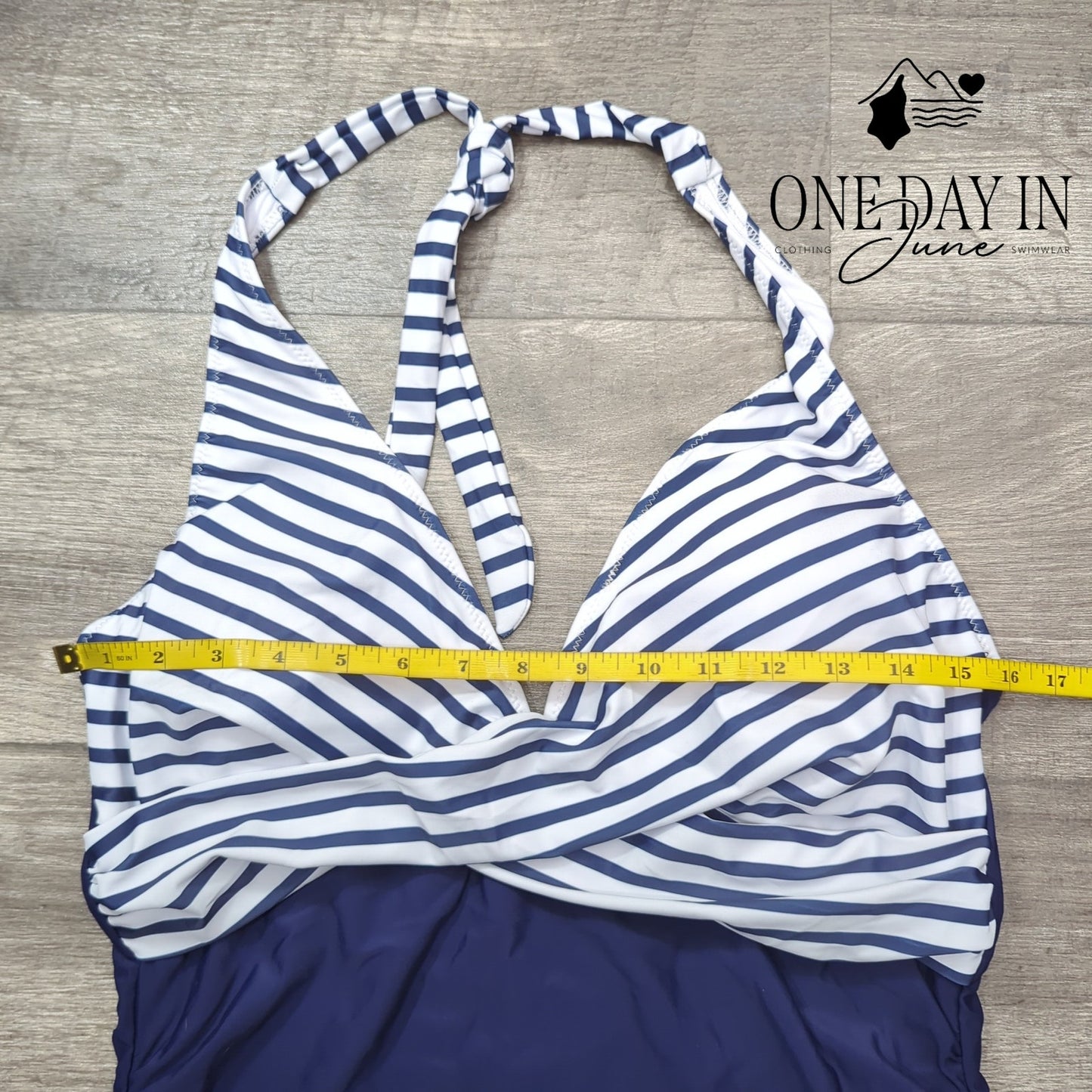 CharmLeaks Cross Front Halter One Piece Swimsuit Size XXL