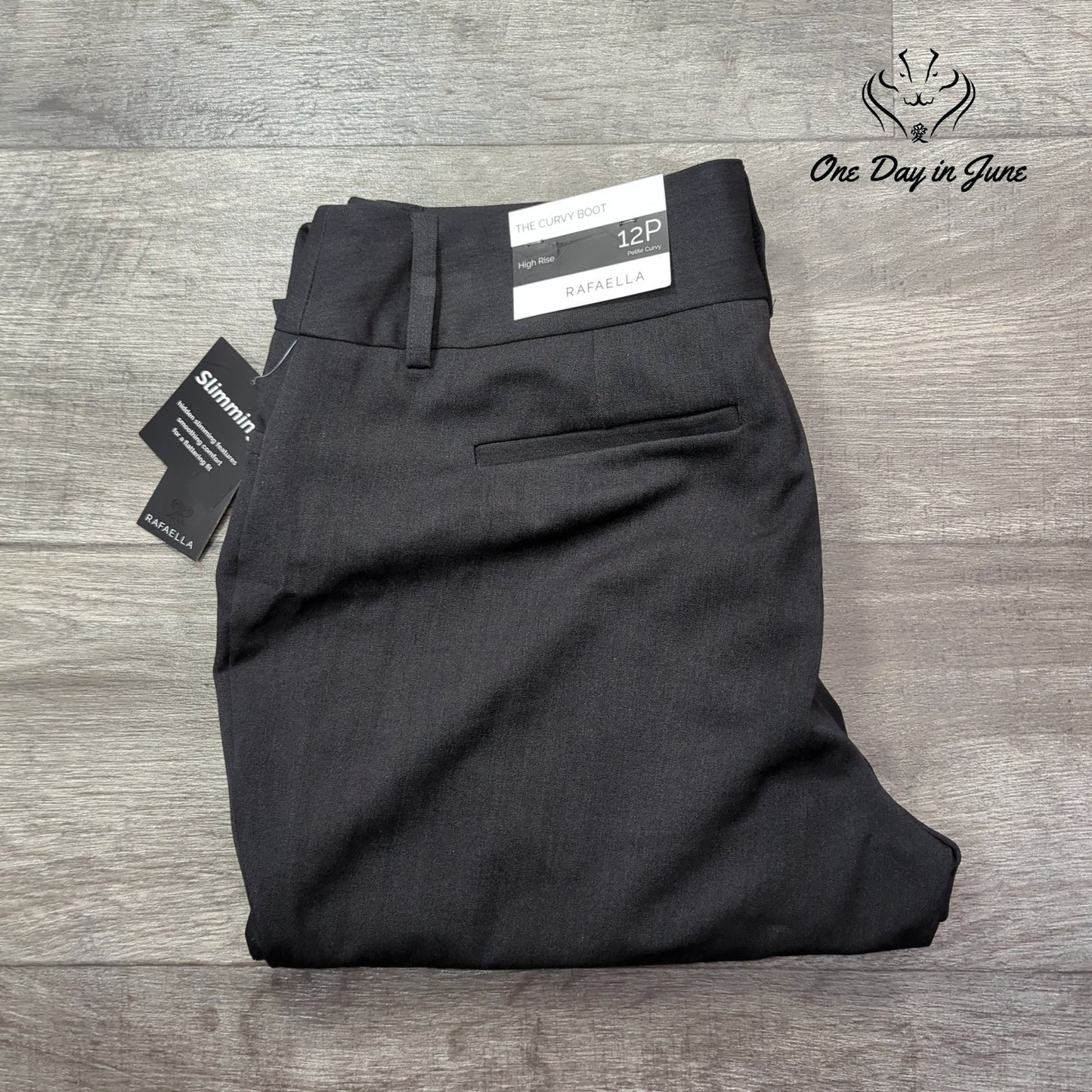Rafaella The Curvy Boot High Rise Pants Size 12P