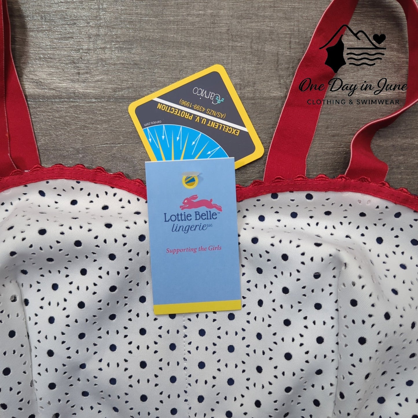 Lottie Belle Bikini Top Size M