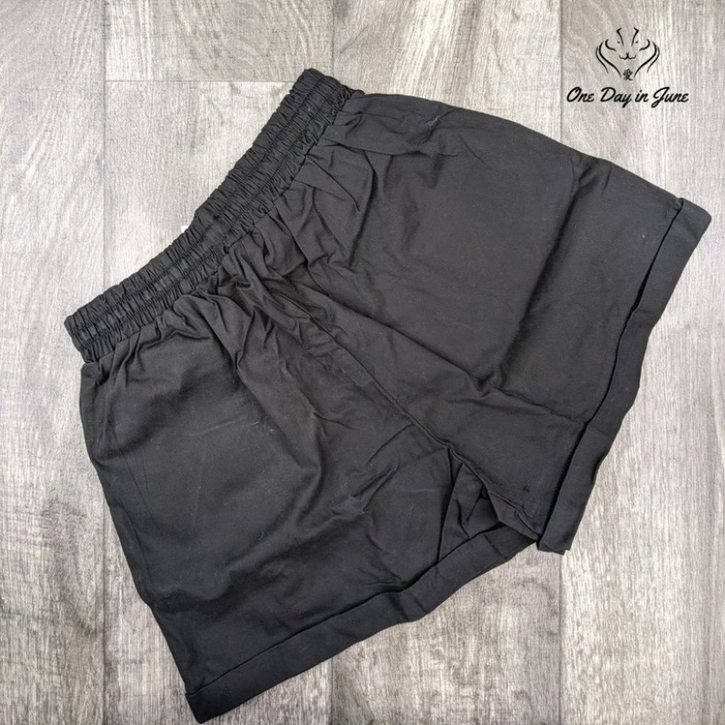 VtuAol Elastic Waist Drawstring Shorts Size S