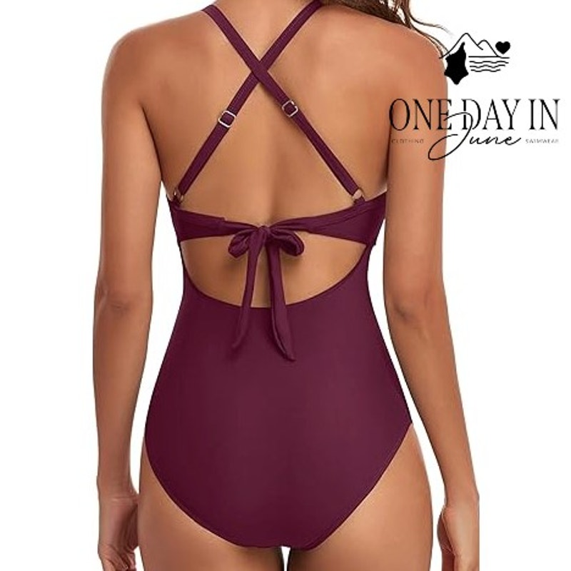 Blooming Jelly Ruched Cutout One Piece Swimsuit Size M
