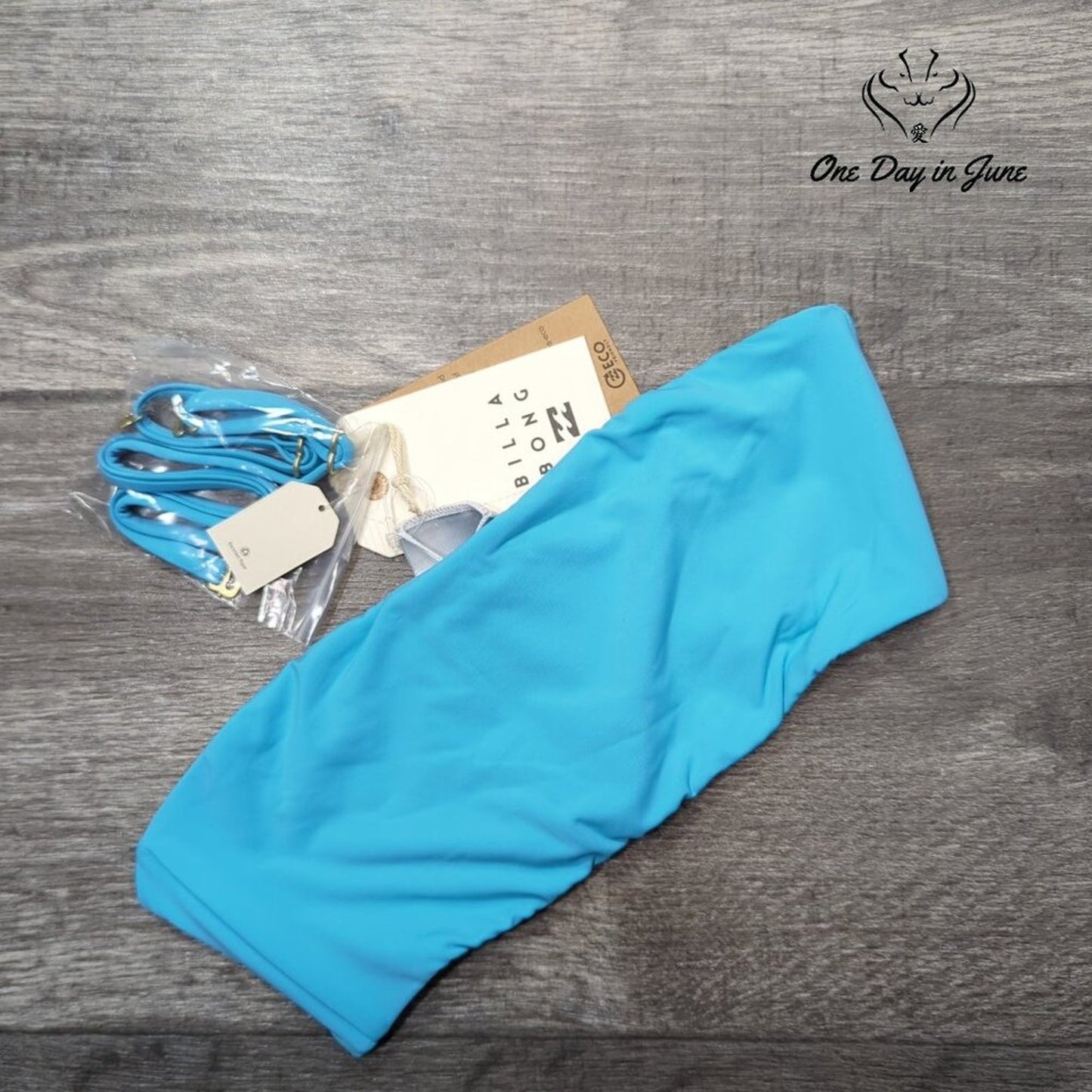 Billabong Sol Searcher Bandeau Bikini Top Size XS