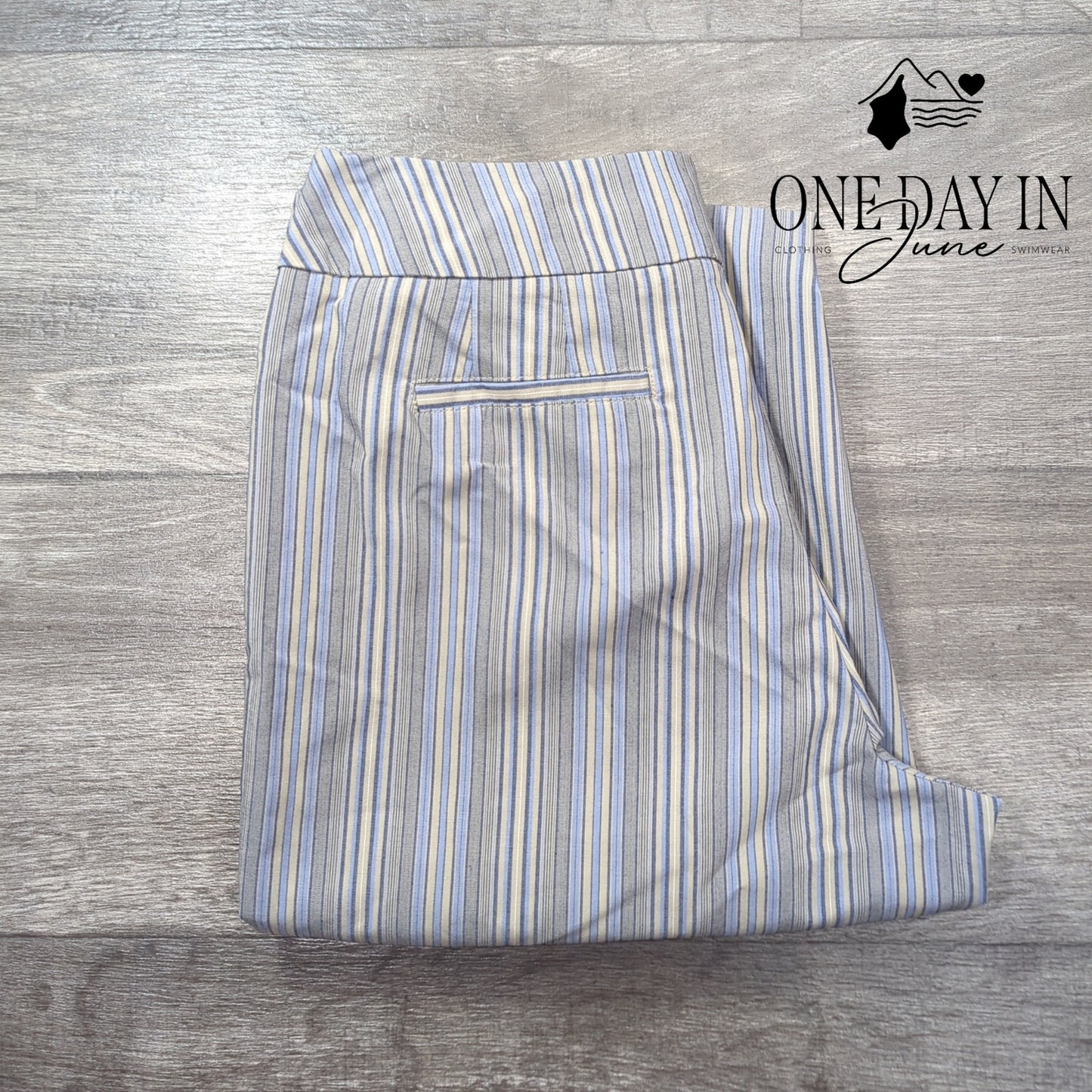 Loft Straight Leg Crop Pants Size 6