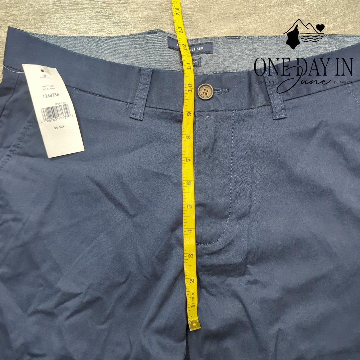 Tommy Hilfiger Tailored Fit Straight Leg Pants Size 34X32