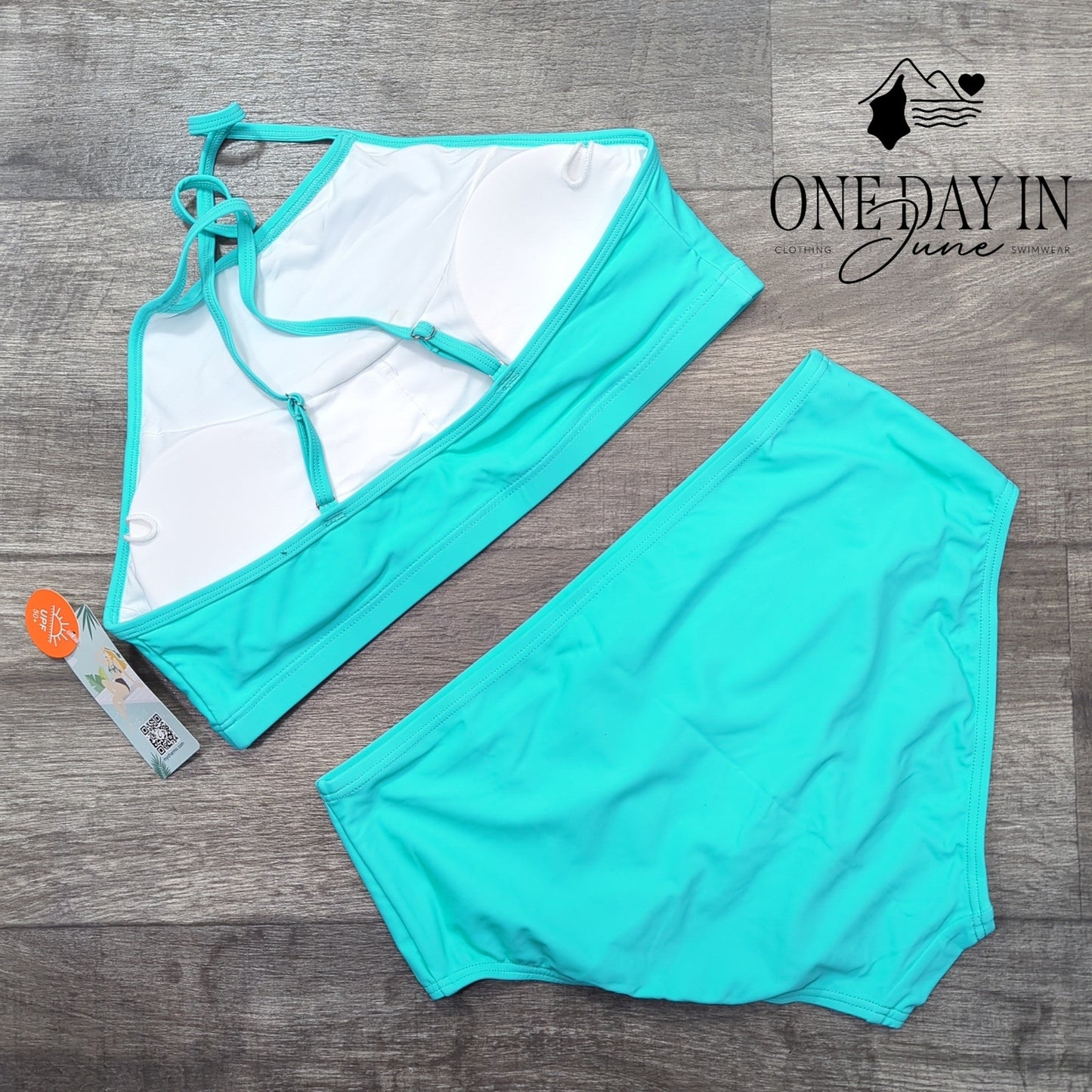 Charmo High Neck Bikini Swimsuit Size L