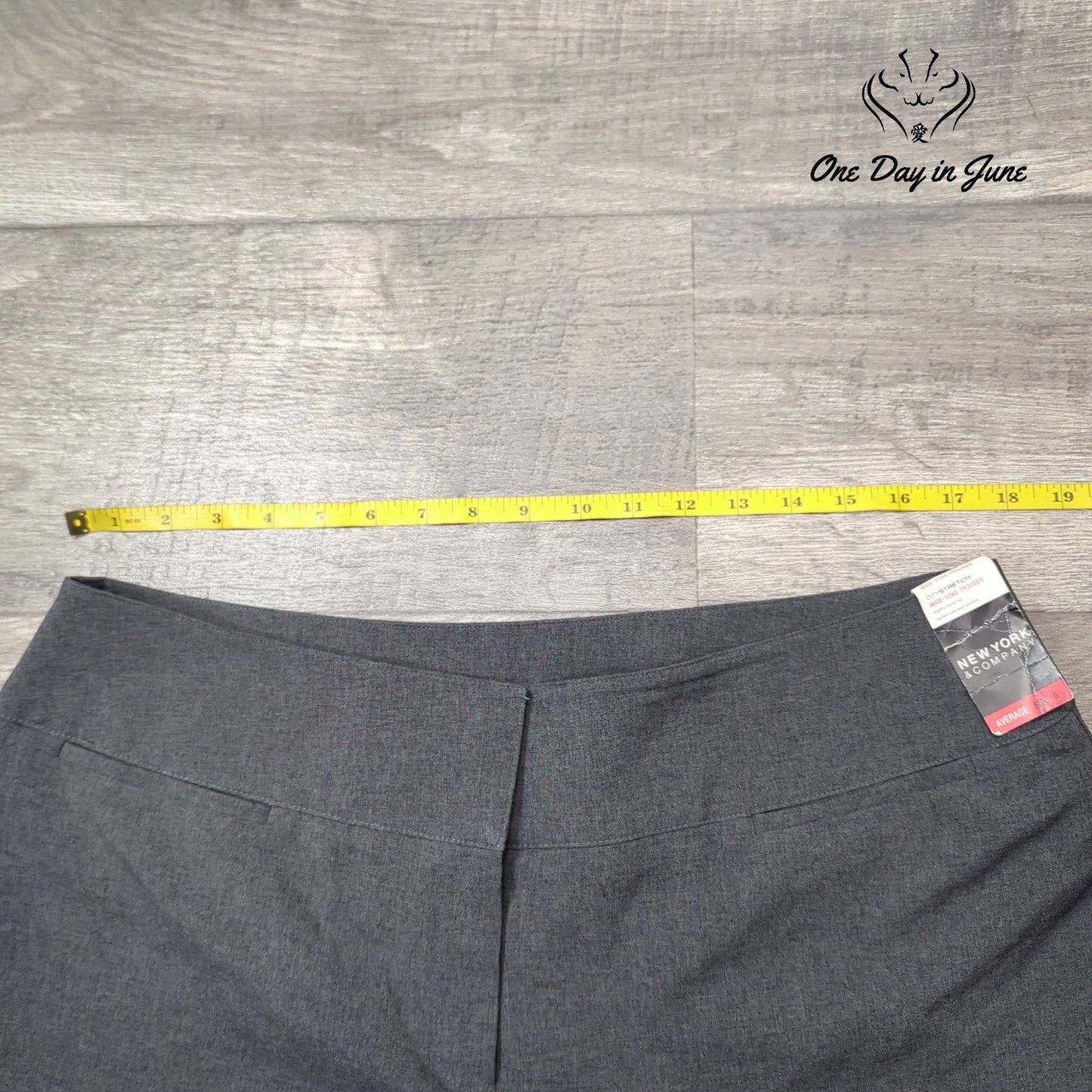 New York & Company Wide Yoke Trouser Pants Size 16