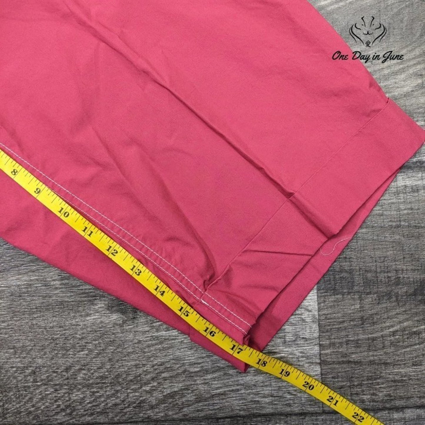 Rafaella Light Weight Poplin Capri Pants Size 18W