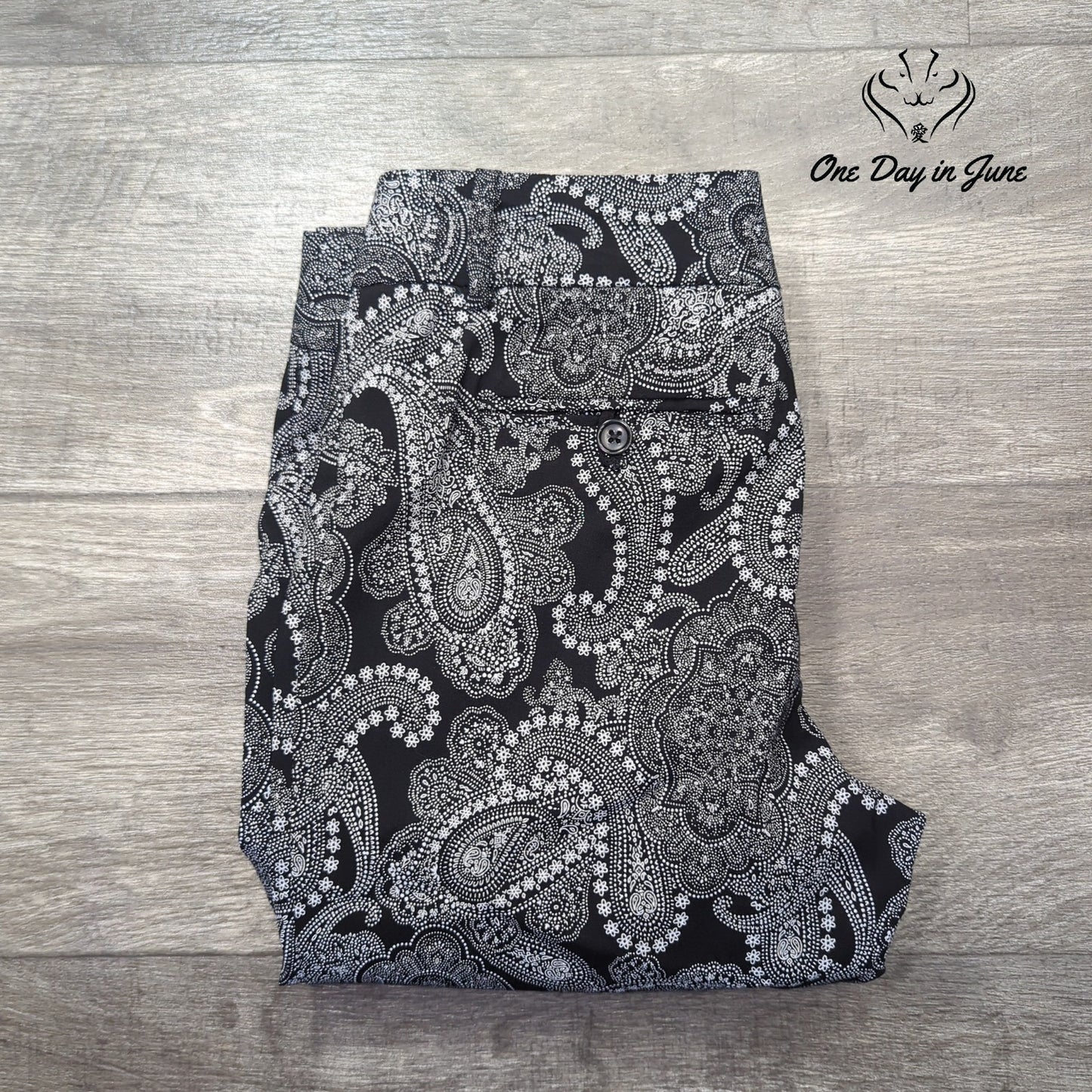 The Limited Paisley Ankle Pants Size 2