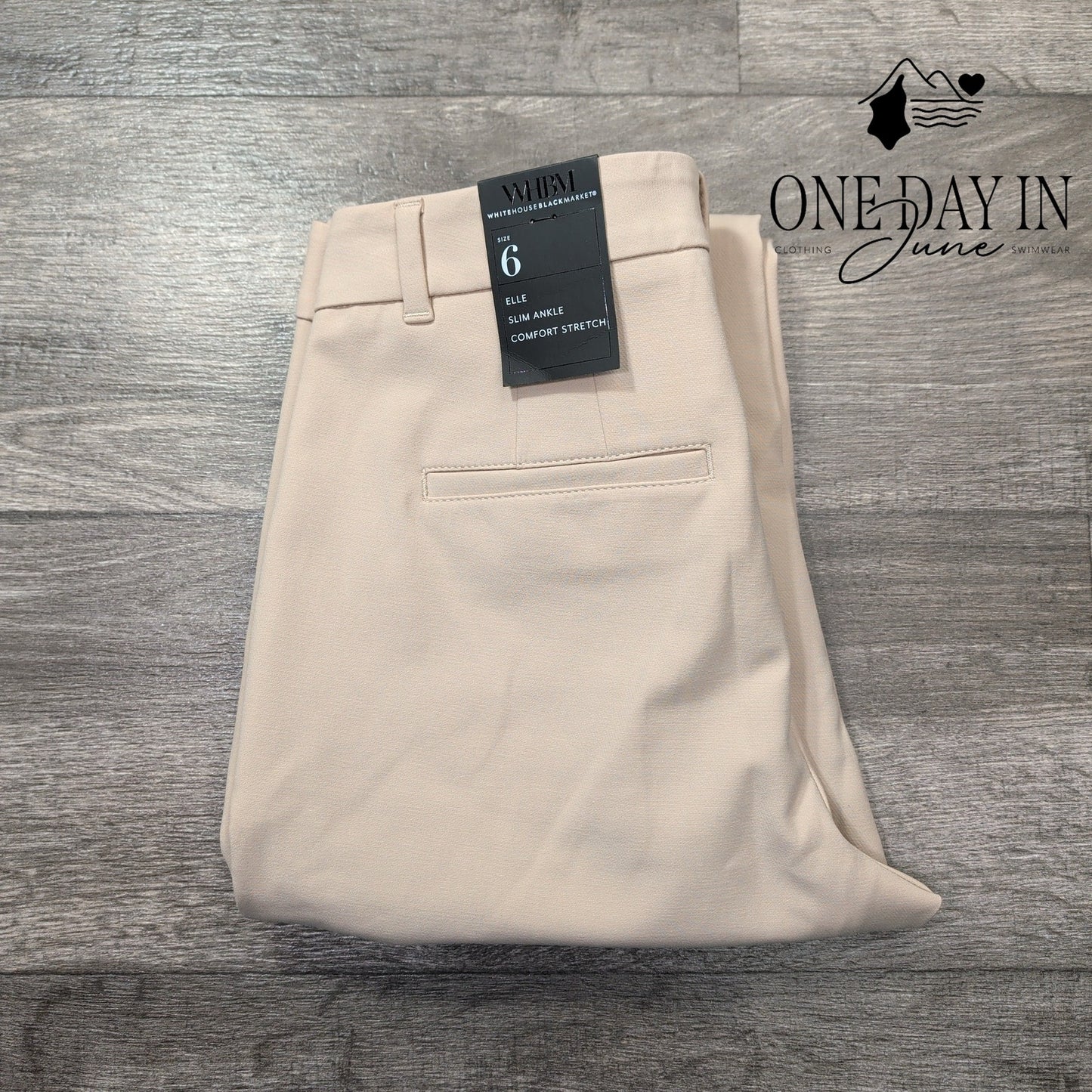 White House Black Market Elle Slim Ankle Pants Size 6