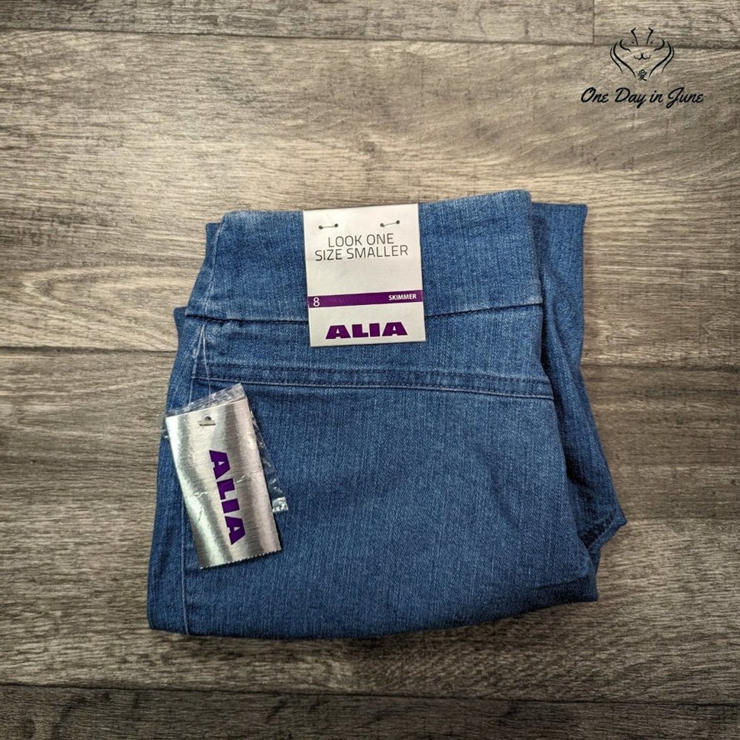 Alia Skimmer Capri Jeans Size 8