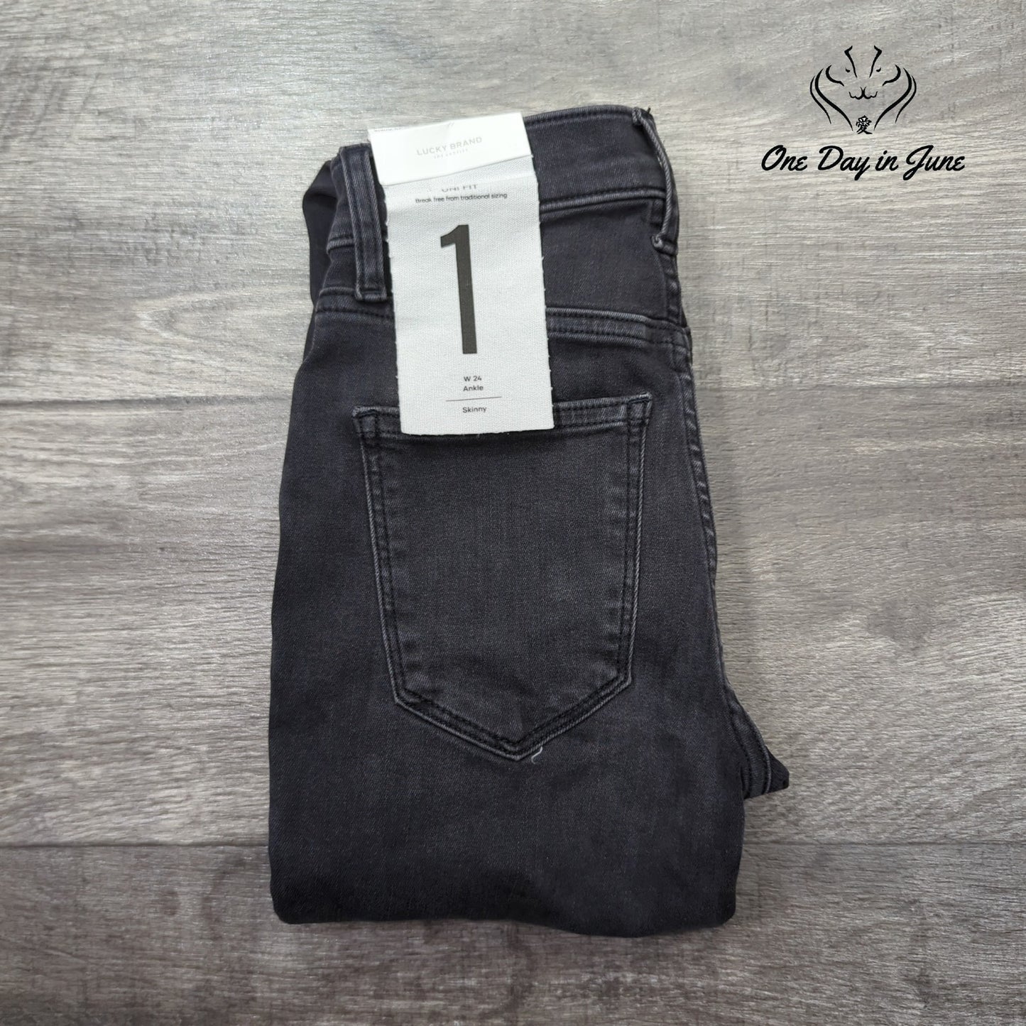 Lucky Brand Juniors Uni Fit Skinny Ankle Jeans Size 1