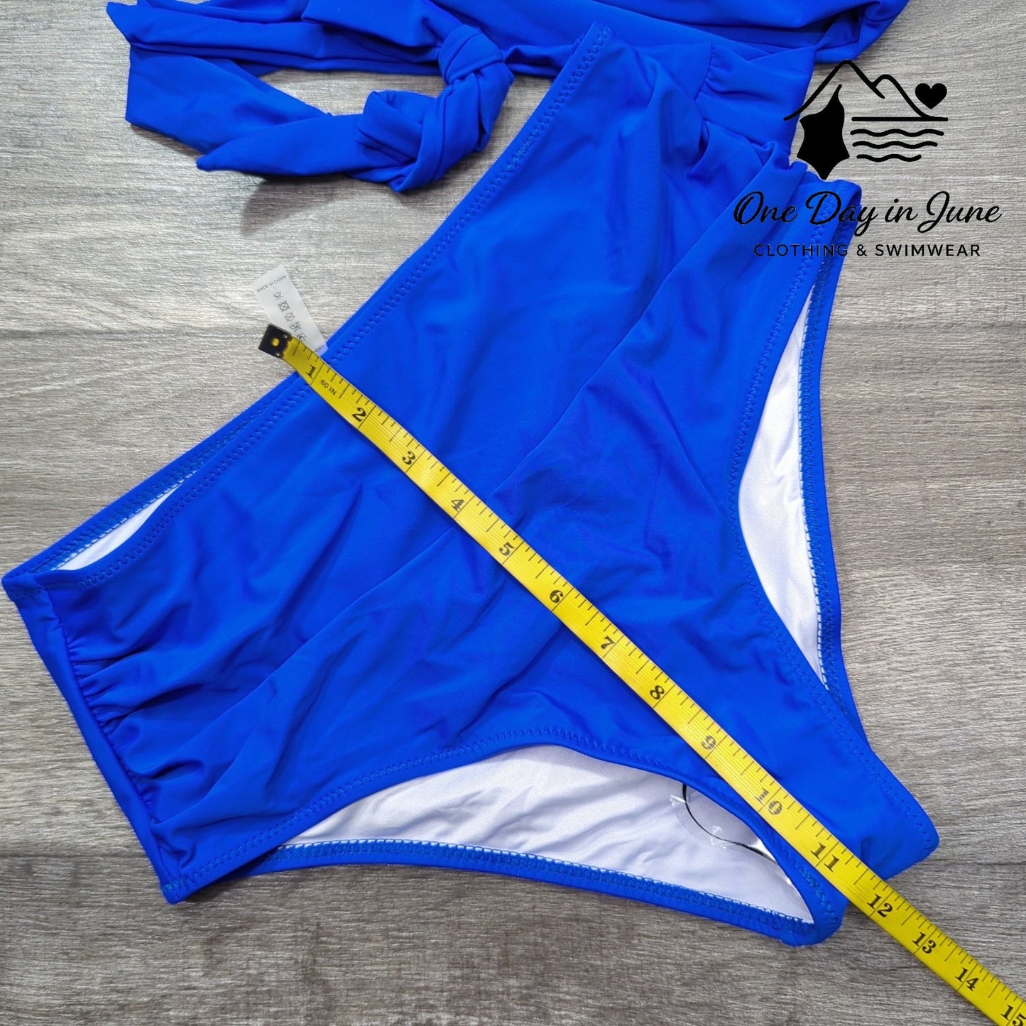 Charmleaks Cross Front Wrap Tie Bikini Swimsuit Size M