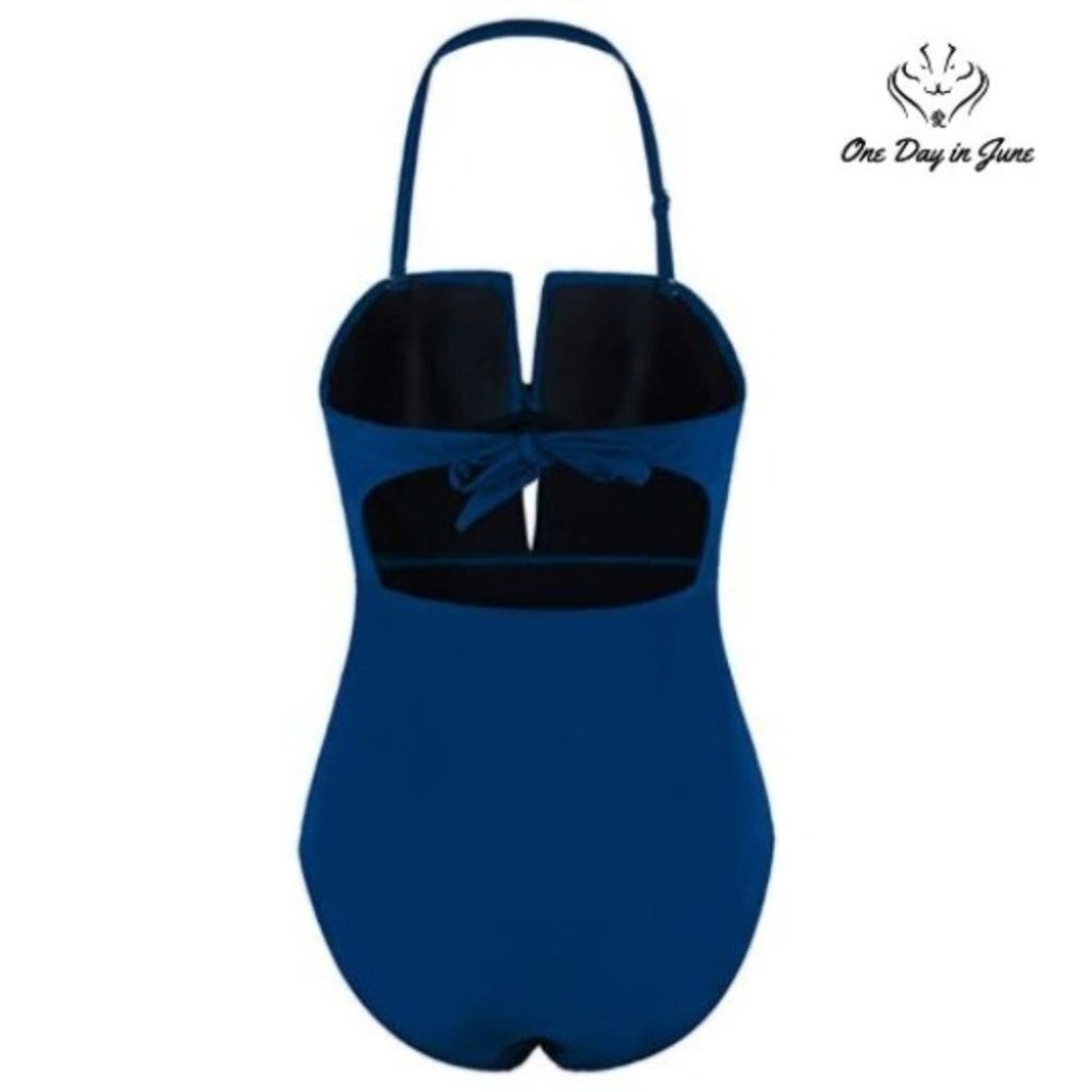 Vijiv Criss Cross Halter One Piece Size L