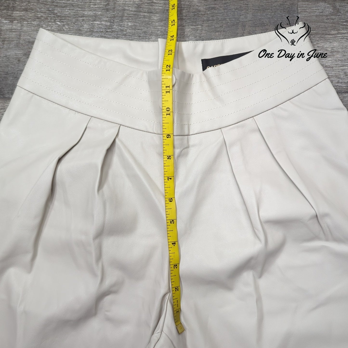 Gabrielle Union Faux Leather Jogger Style Pants Size M