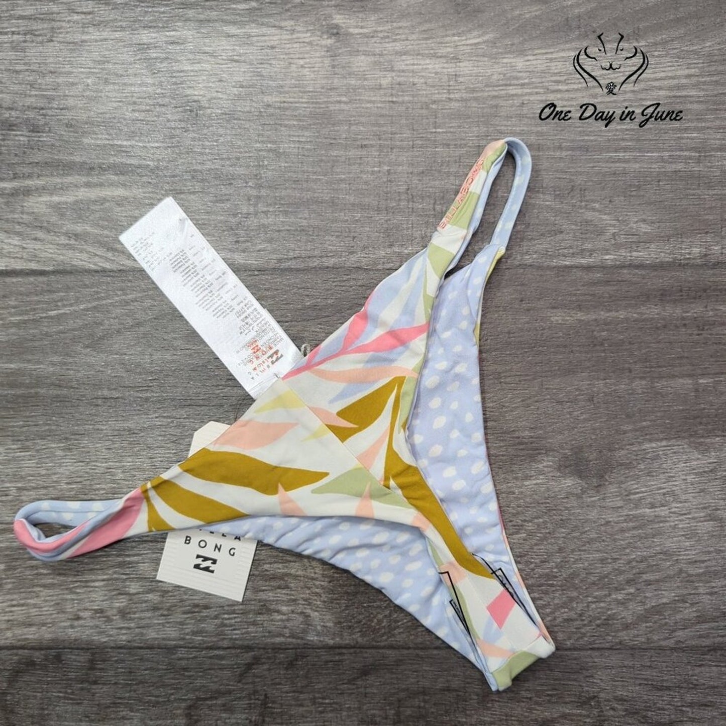 Billabong Tropic Jungle Maya Bikini Bottom Size M