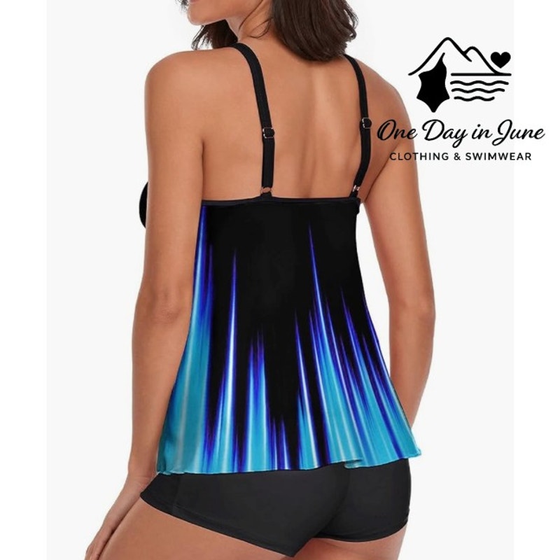 Urchics Boyshort Tankini Swimsuit Size XL