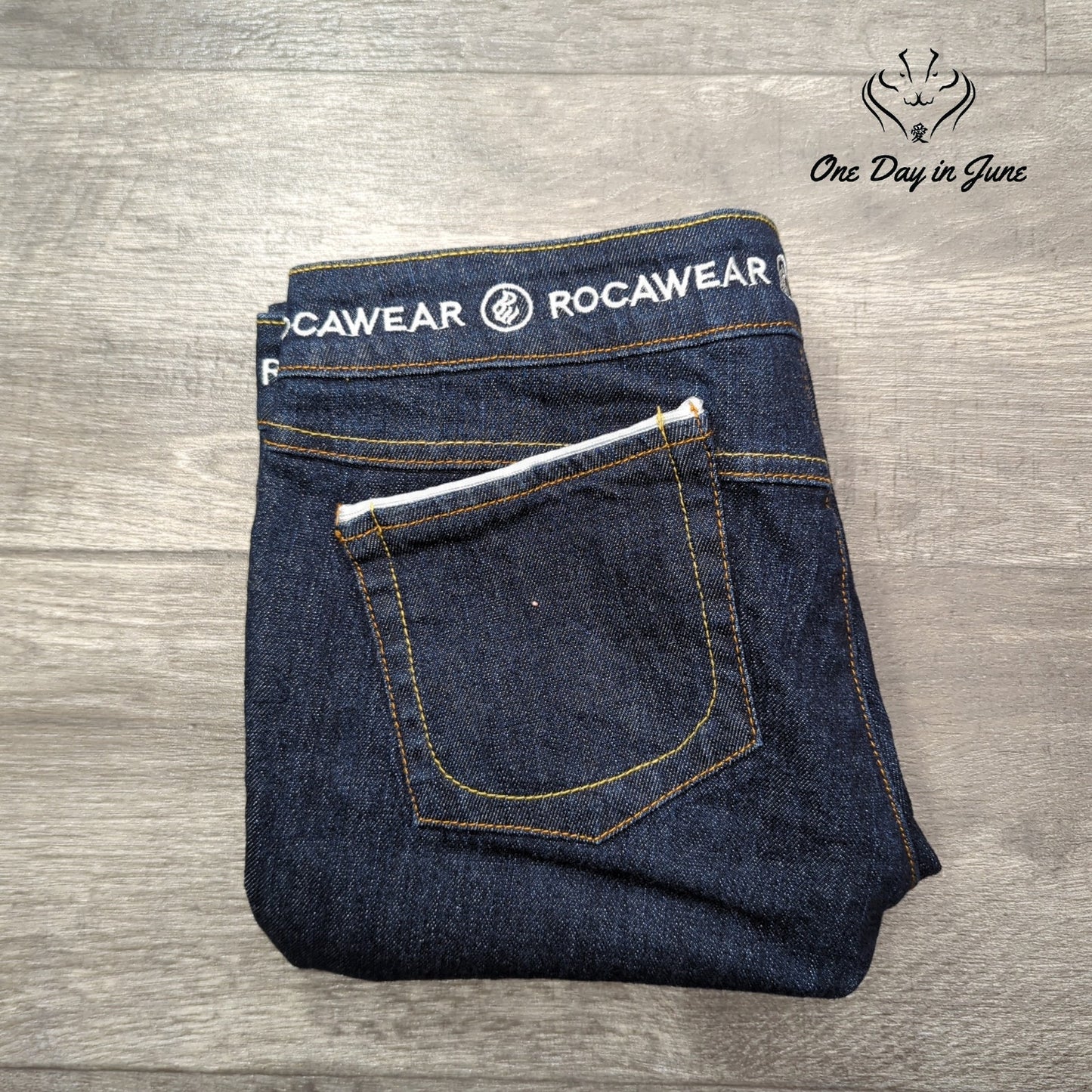 Roca Wear Juniors Cropped Jeans Size 7