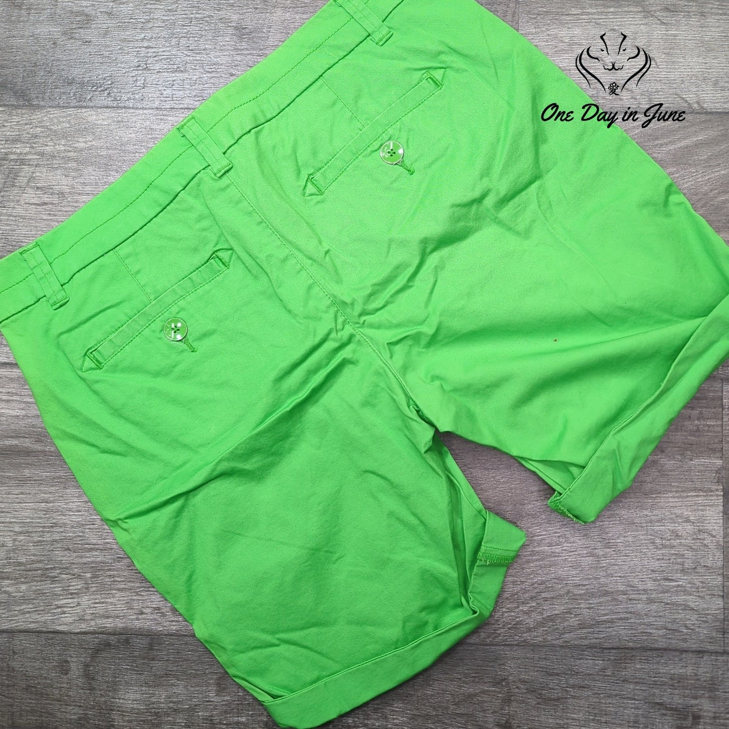 JCP Petite Chino Shorts Size 10P