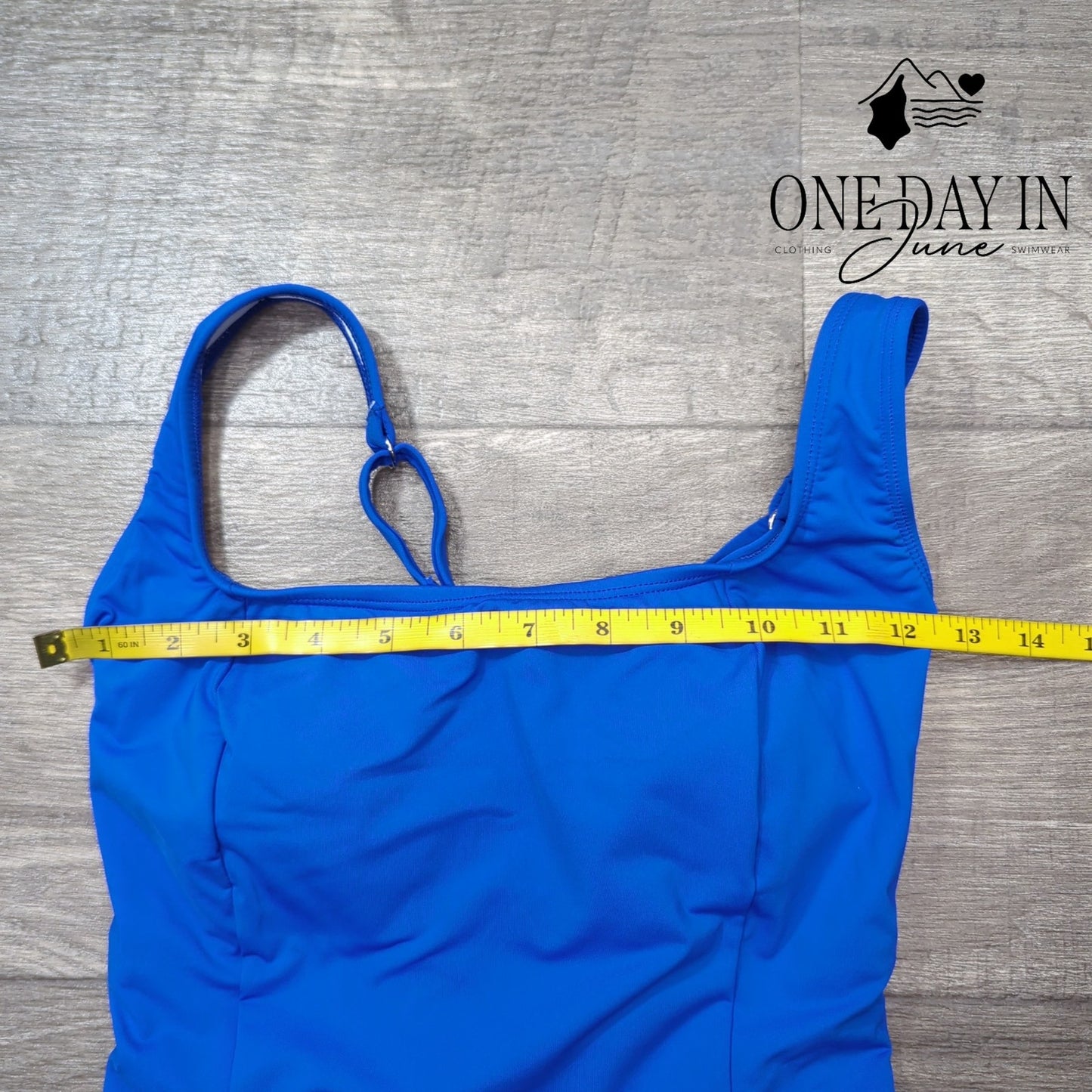 Cupshe Square Neck One Piece Swimsuit Size M