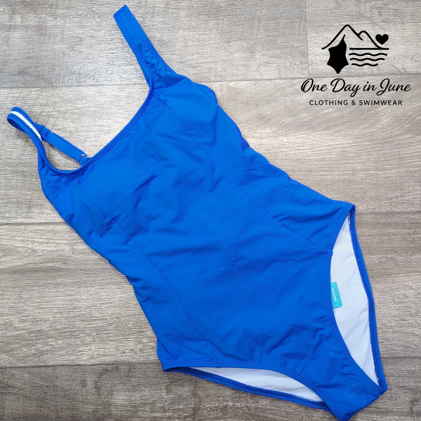 Cupshe Lace Up Back Sporty One Piece Swimsuit Size S