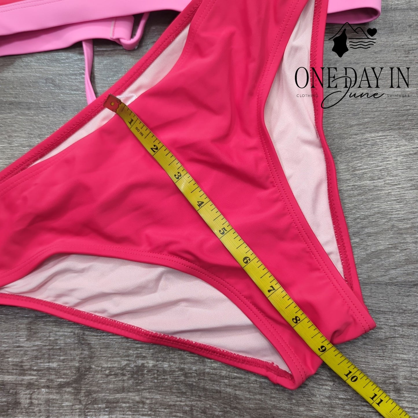 Cupshe Tie Back Bikini Swimsuit Size M