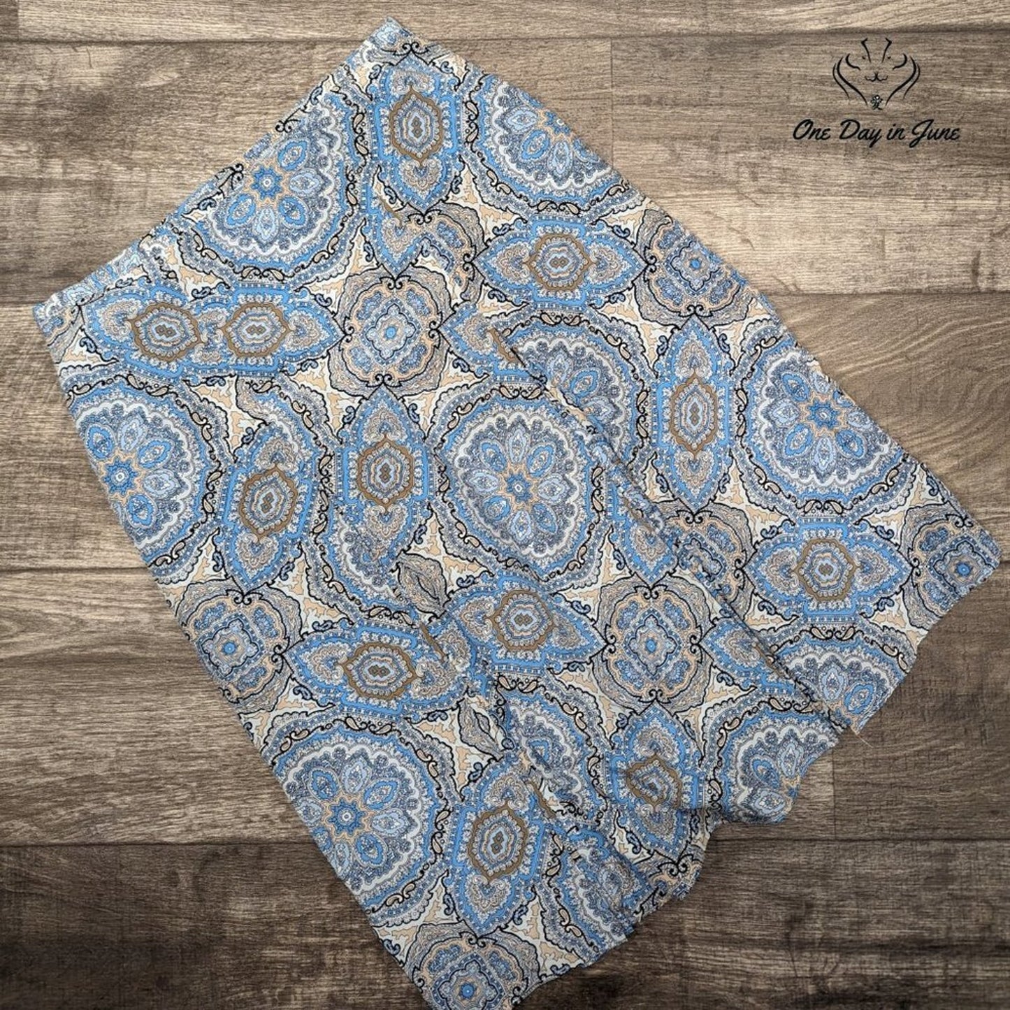 Loft Knee Length Lined Pleated Silk Skirt Size 2