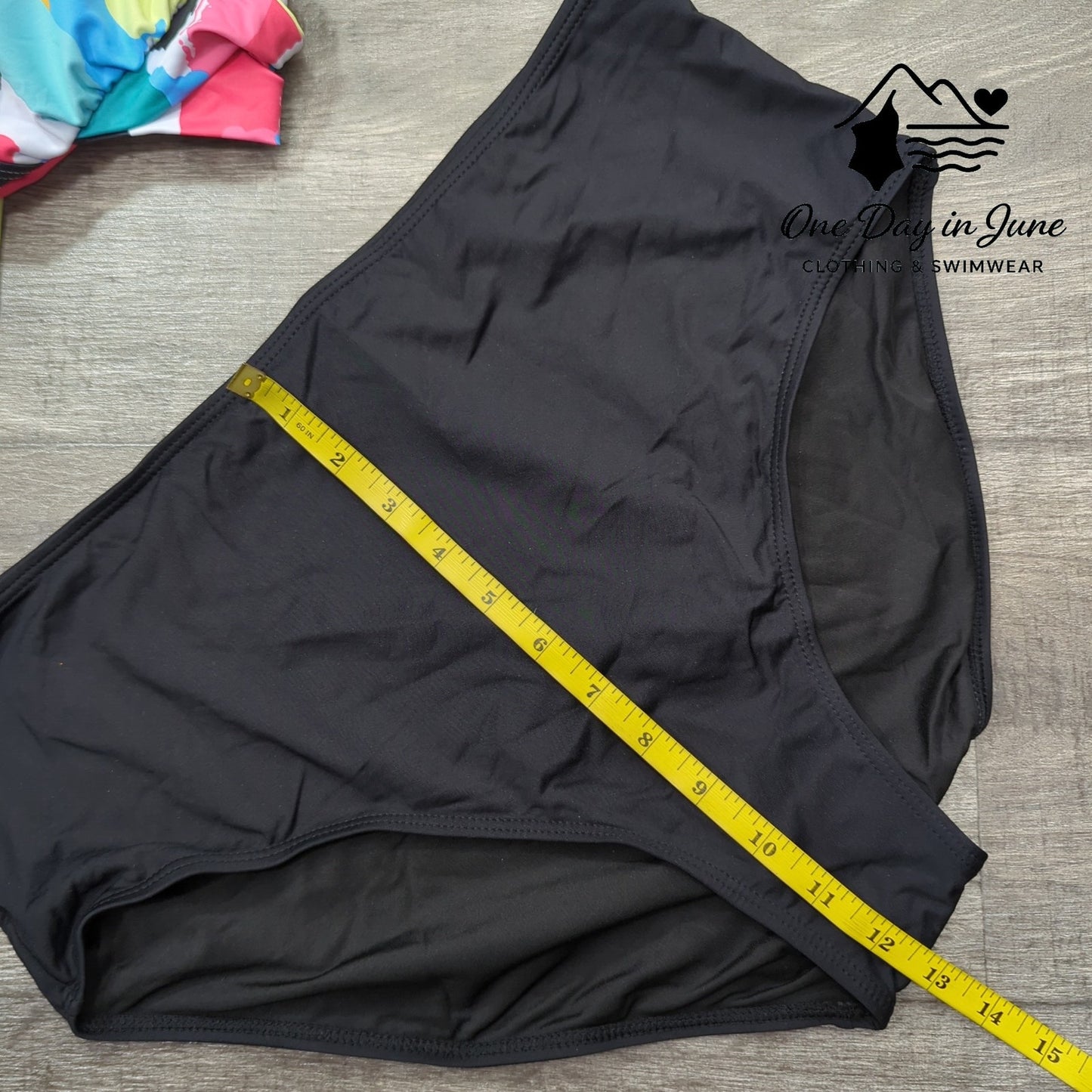 Tempt Me Plus Size One Shoulder Tankini Swimsuit Size XXL