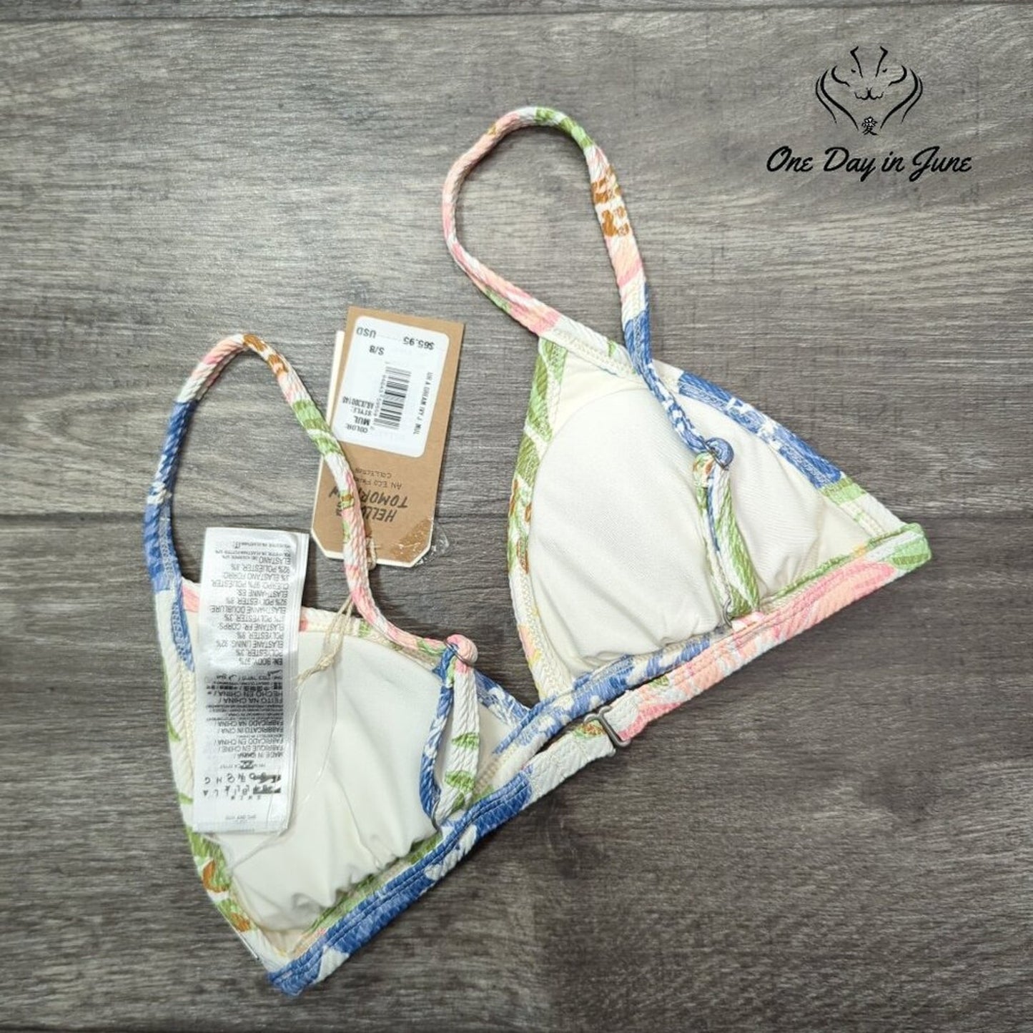 Billabong UR A Dream Bikini Top Size S