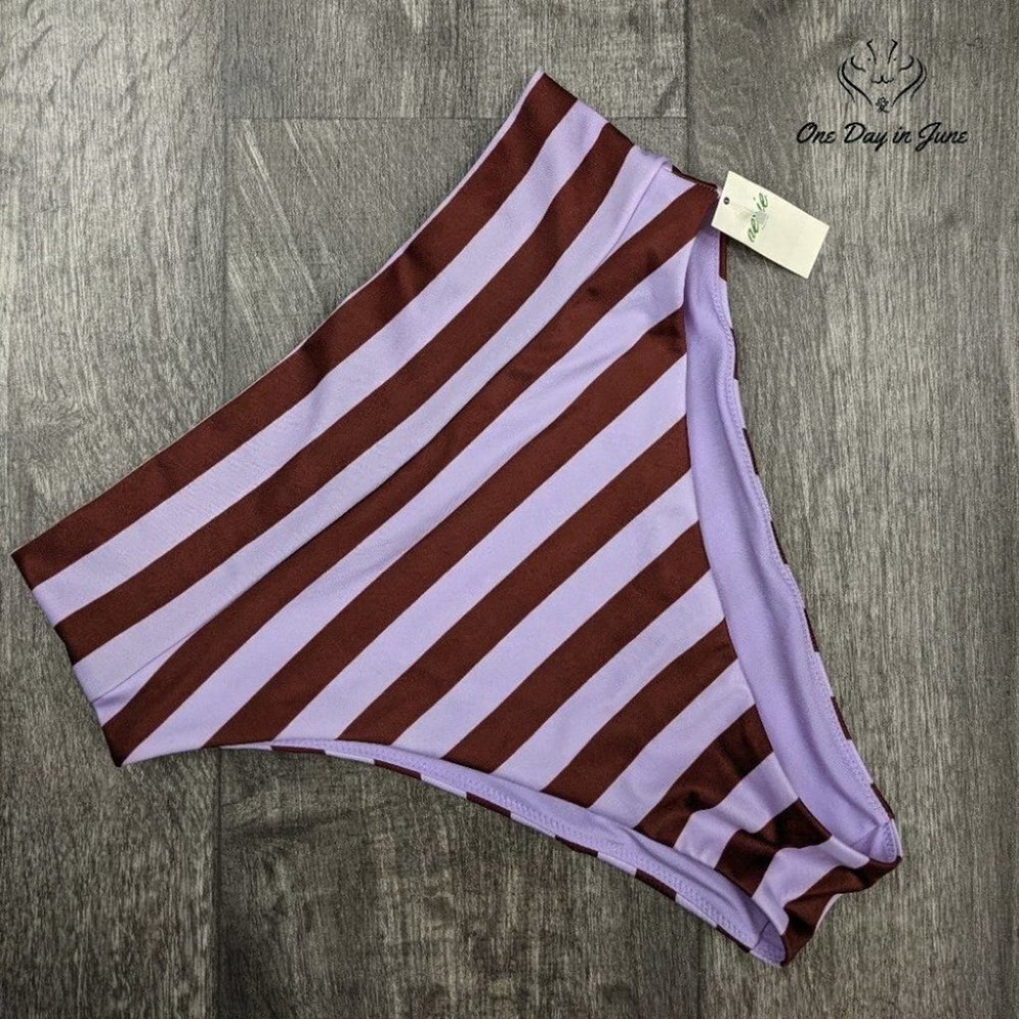 American Eagle Outfitters Aerie High Cut Cheeky Bikini Bottom Size L