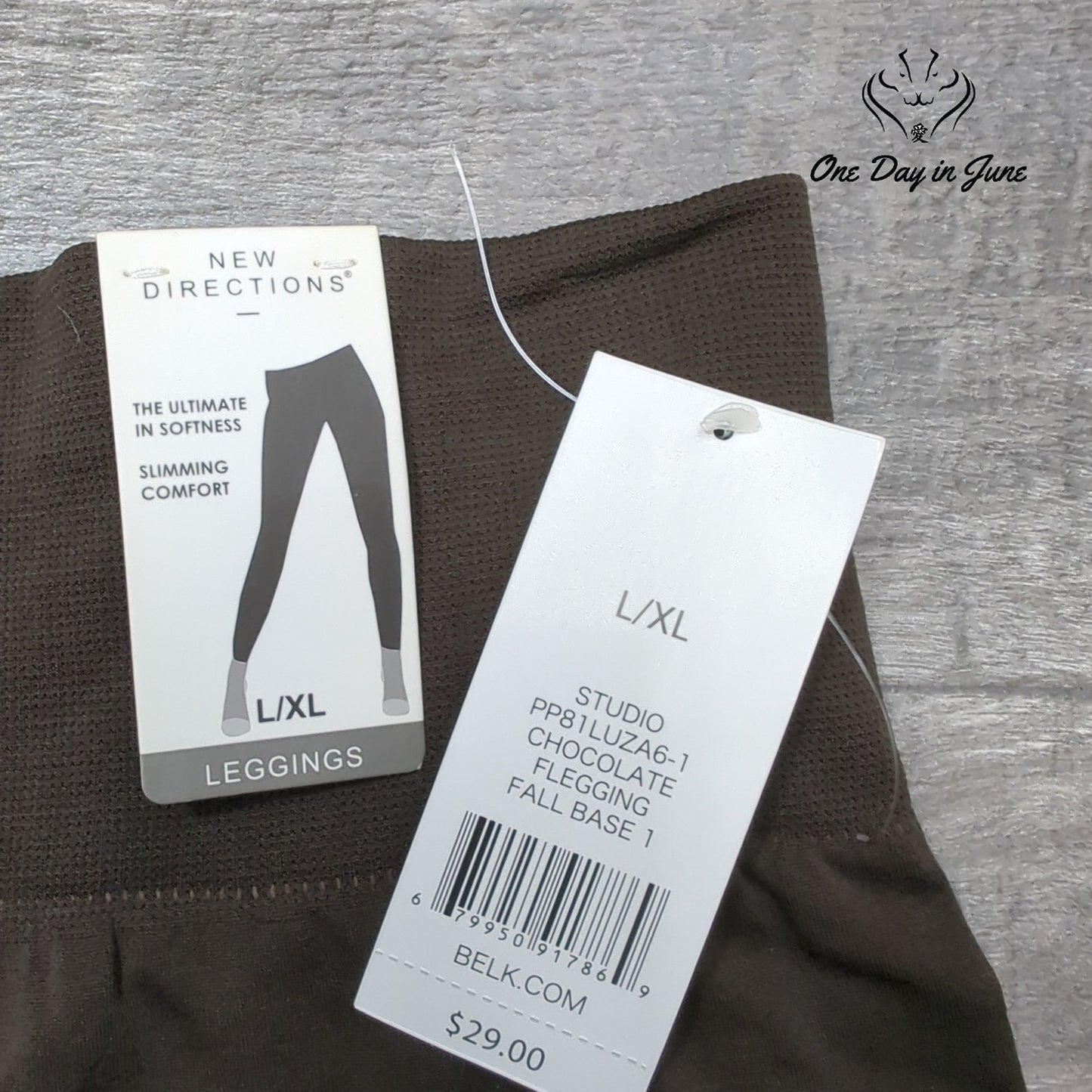 New Directions Ankle Leggings Size L/XL