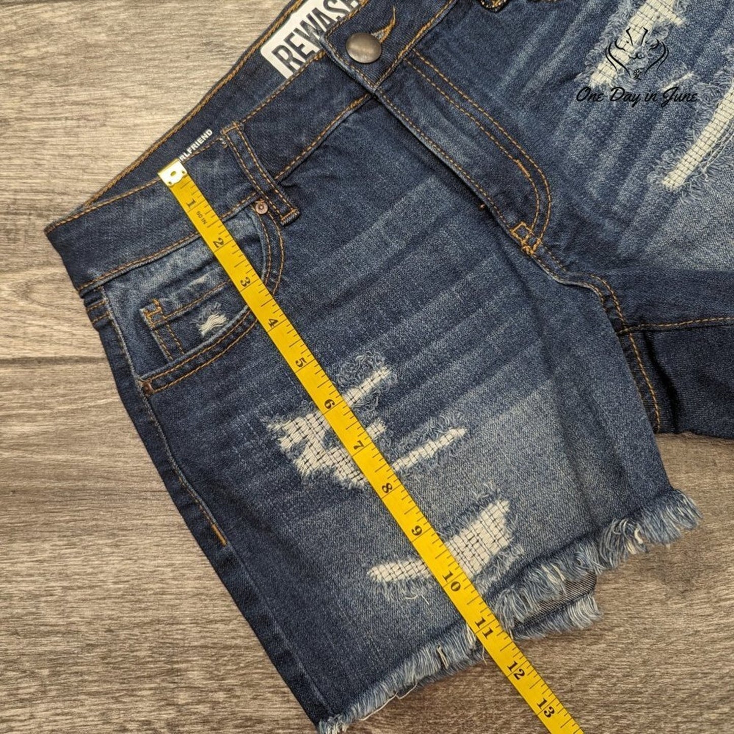 Rewash Girlfriend Denim Shorts Size 2
